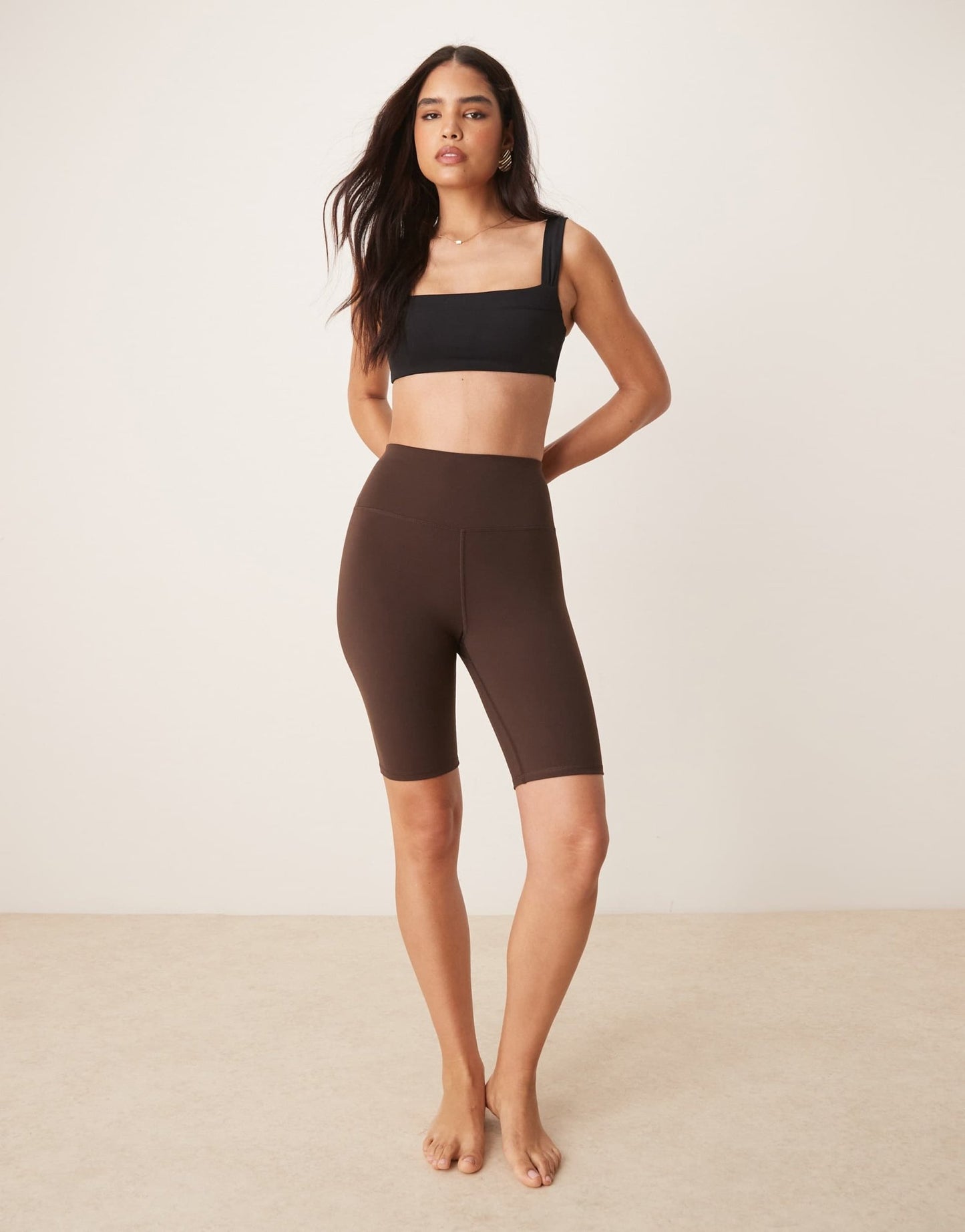 TALA DayFlex ruched strap bandeau bra in black - ASOS Sample Sale