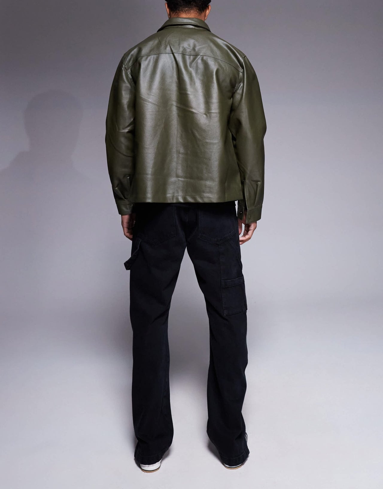 The Couture Club carpenter rivet detail jeans in black wash - ASOS Sample Sale
