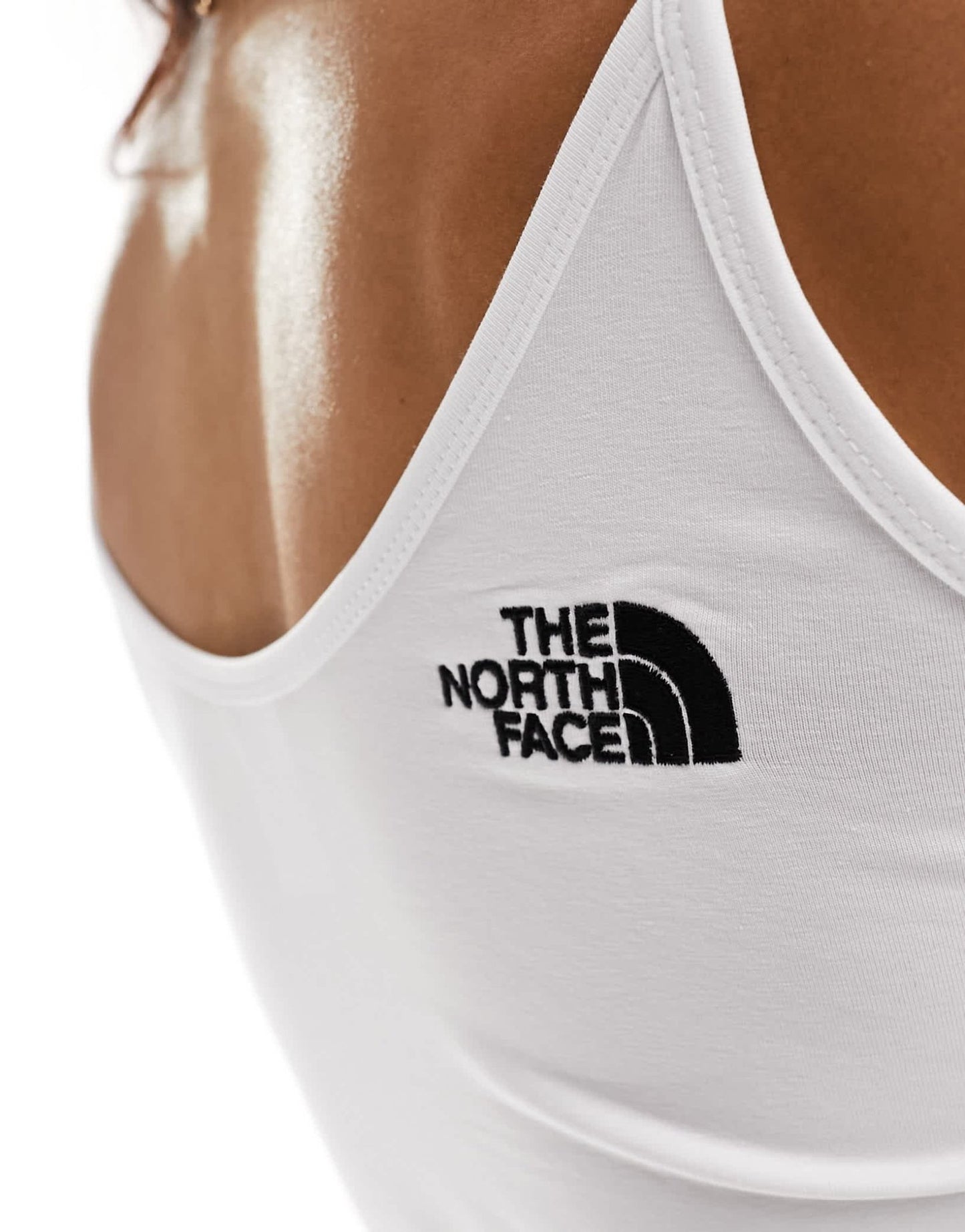 The North Face cropped tank top in white Exclusive at ASOS - ASOS Sample Sale