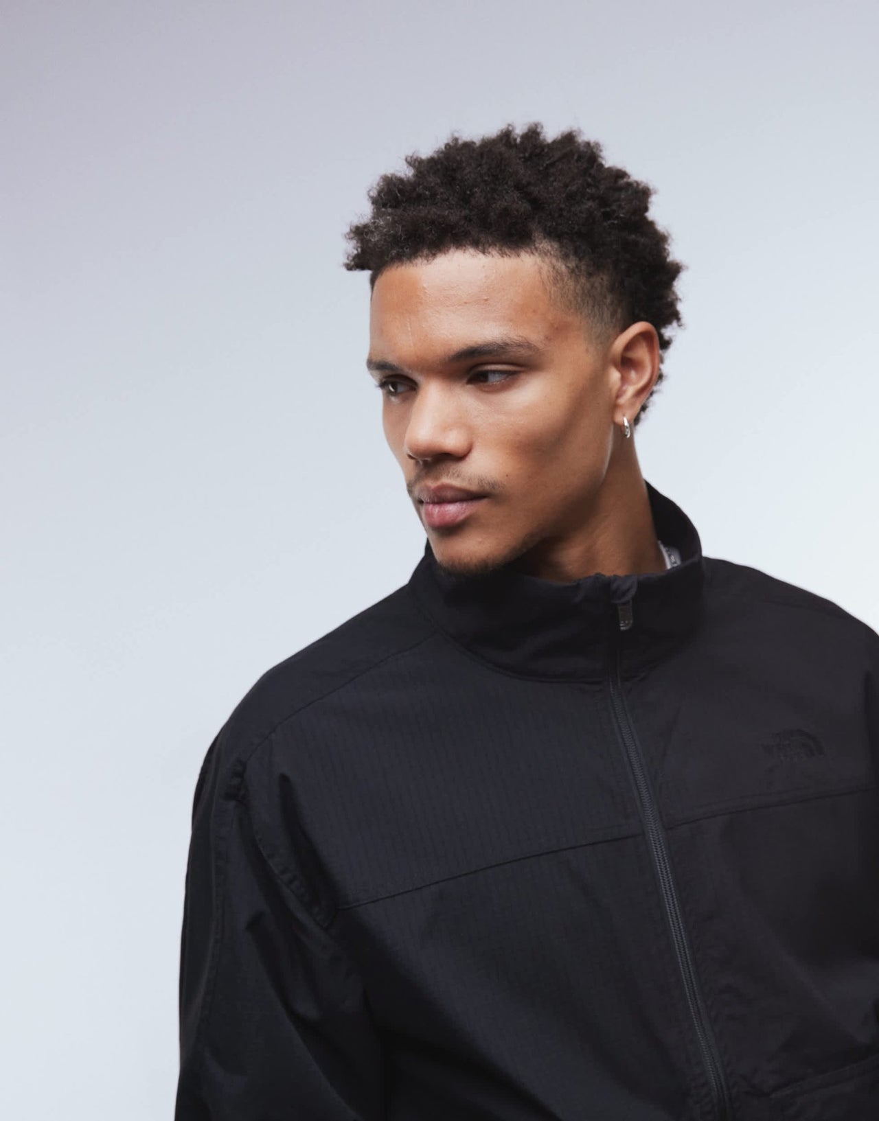The North Face Wind Cordura zip jacket in black - ASOS Sample Sale
