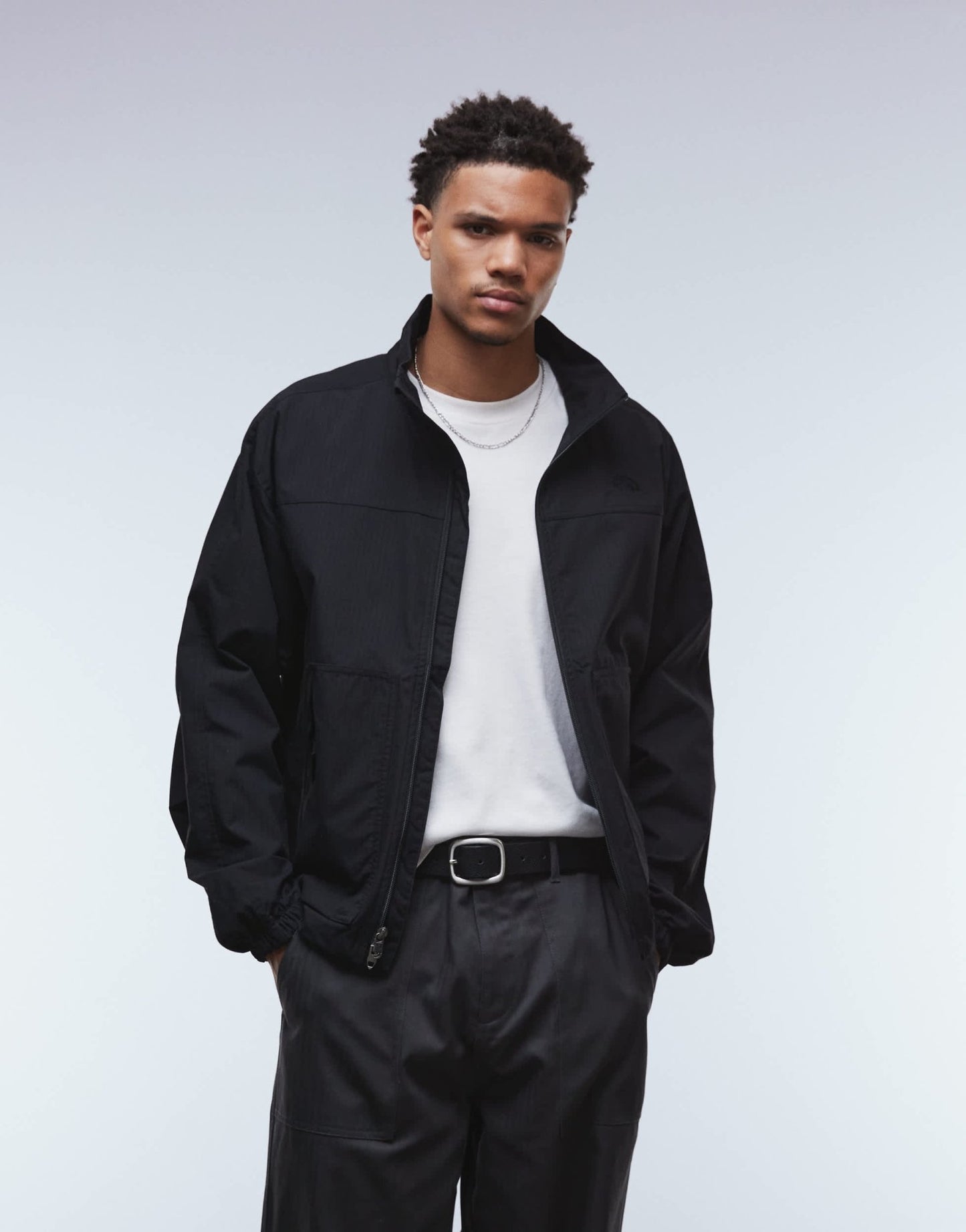 The North Face Wind Cordura zip jacket in black - ASOS Sample Sale