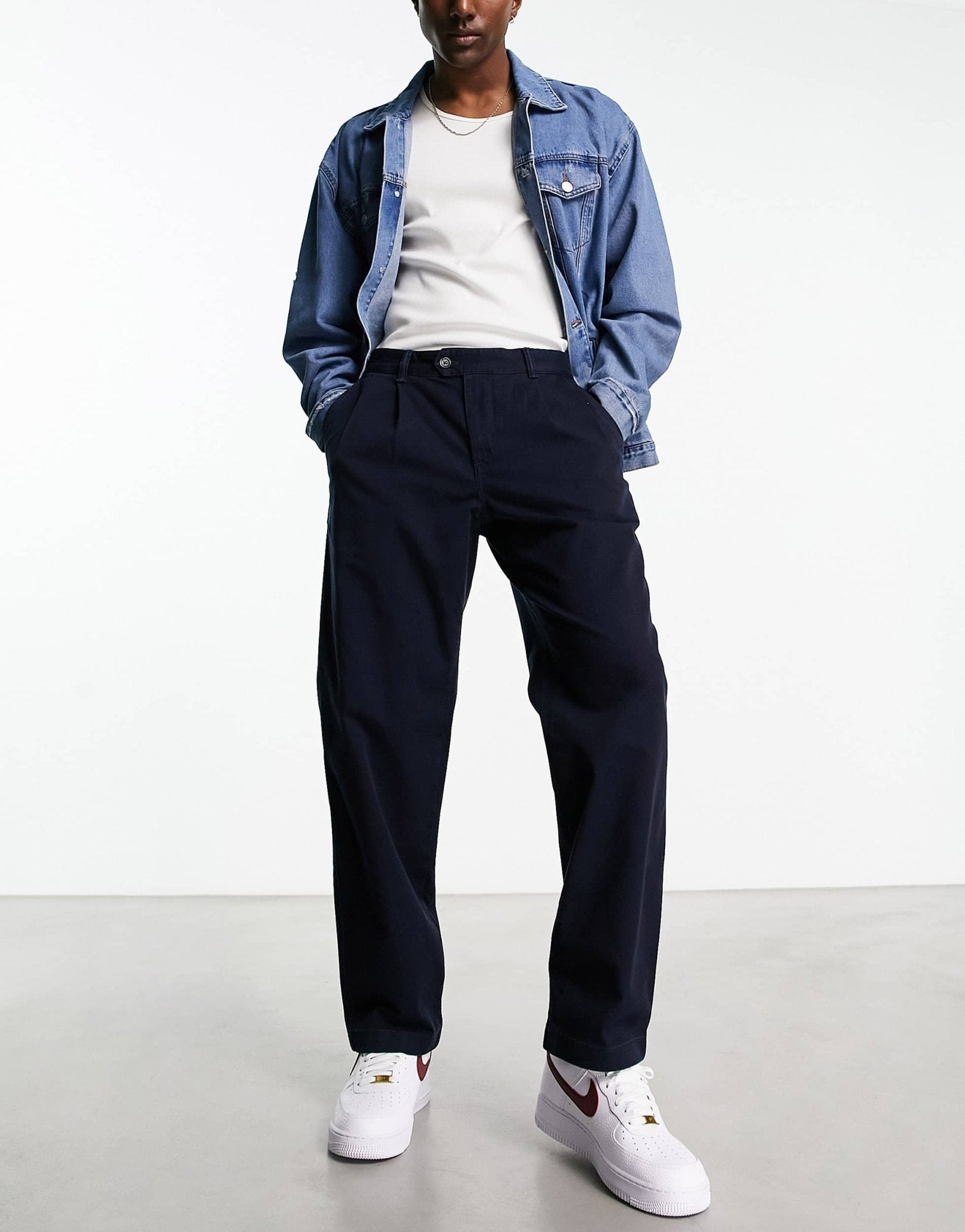 Tommy Hilfiger archive chino trousers in blue - ASOS Sample Sale