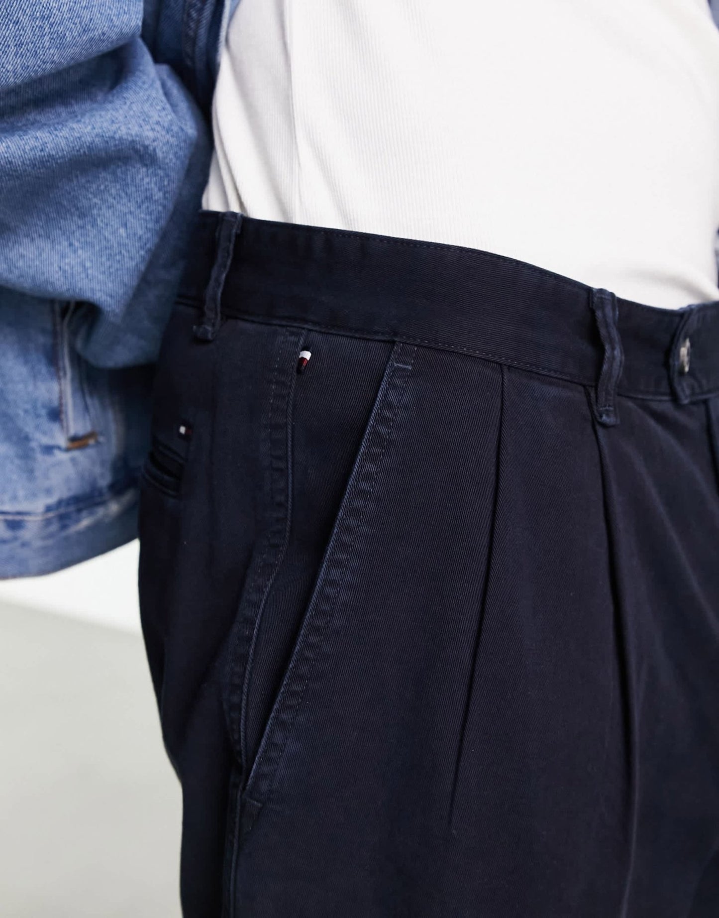 Tommy Hilfiger archive chino trousers in blue - ASOS Sample Sale