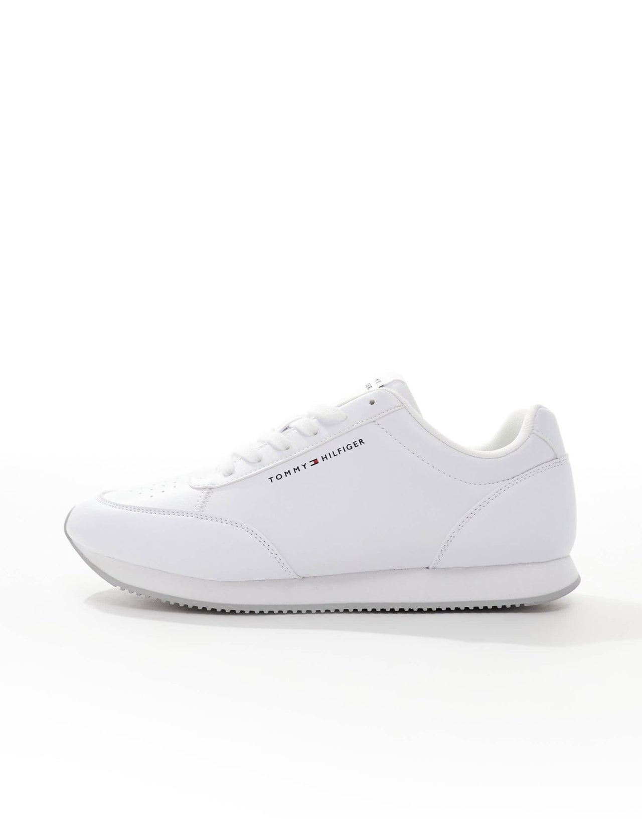 Tommy Hilfiger runner stripe trainers in white - ASOS Sample Sale