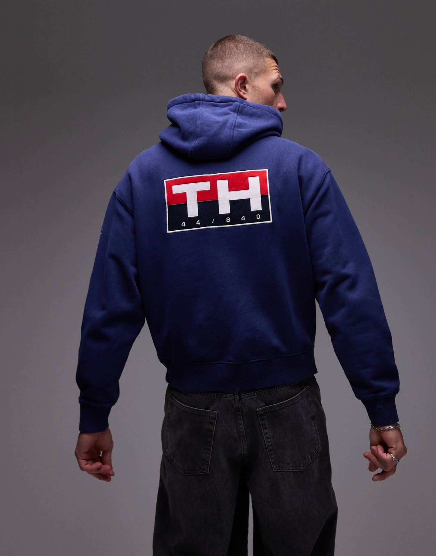 Tommy Hilfiger sailing hoodie in navy - ASOS Sample Sale