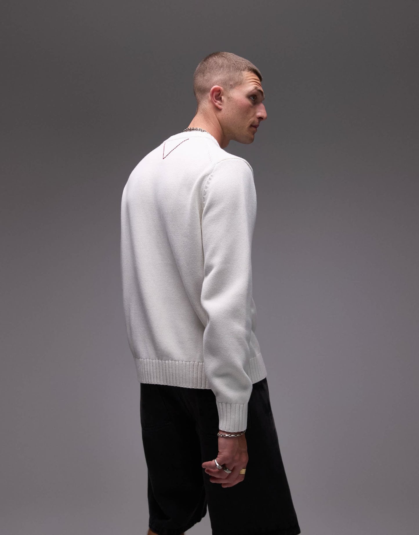 Tommy Hilfiger sailing jumper in off white - ASOS Sample Sale