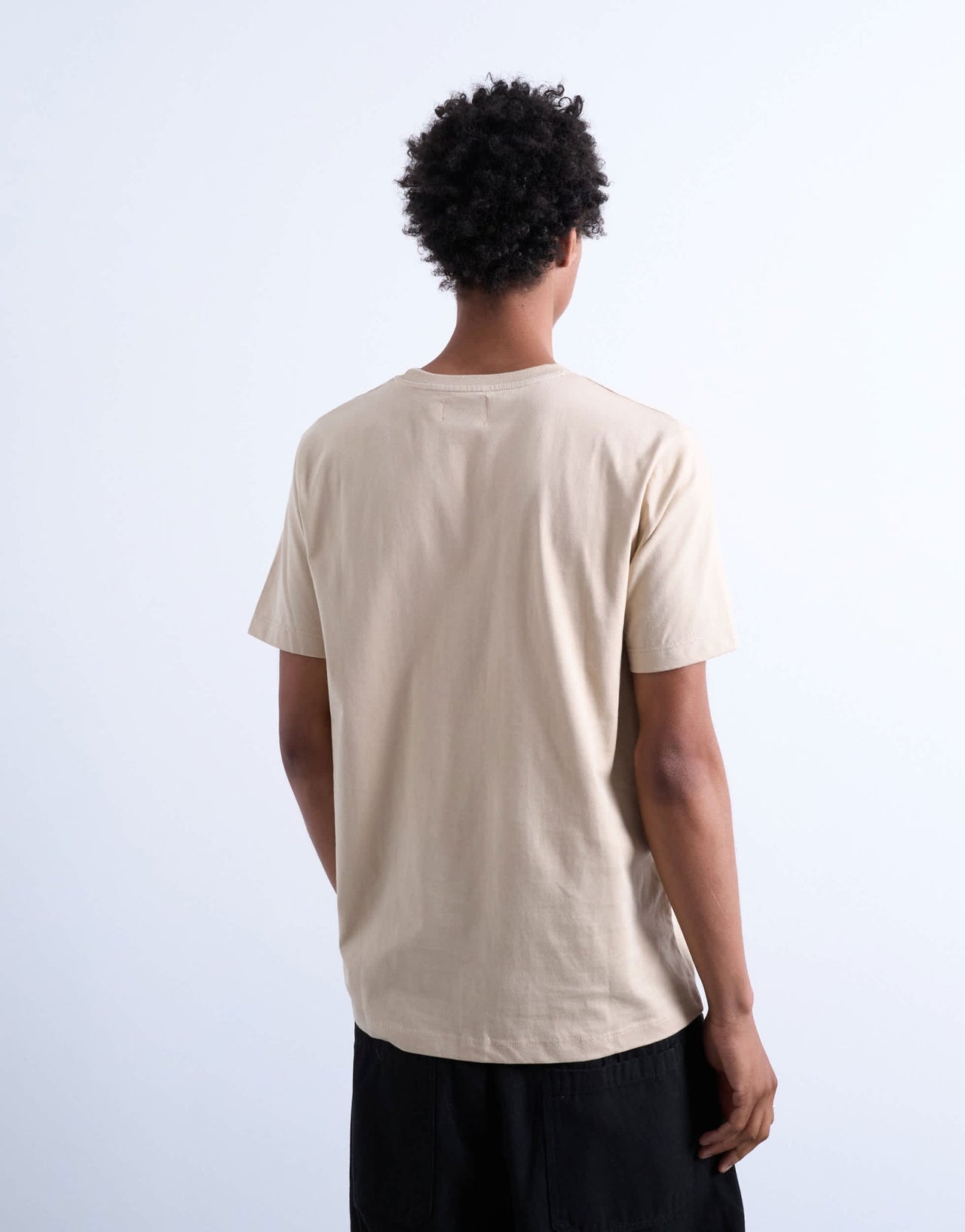 Topman classic fit t-shirt in stone - ASOS Sample Sale