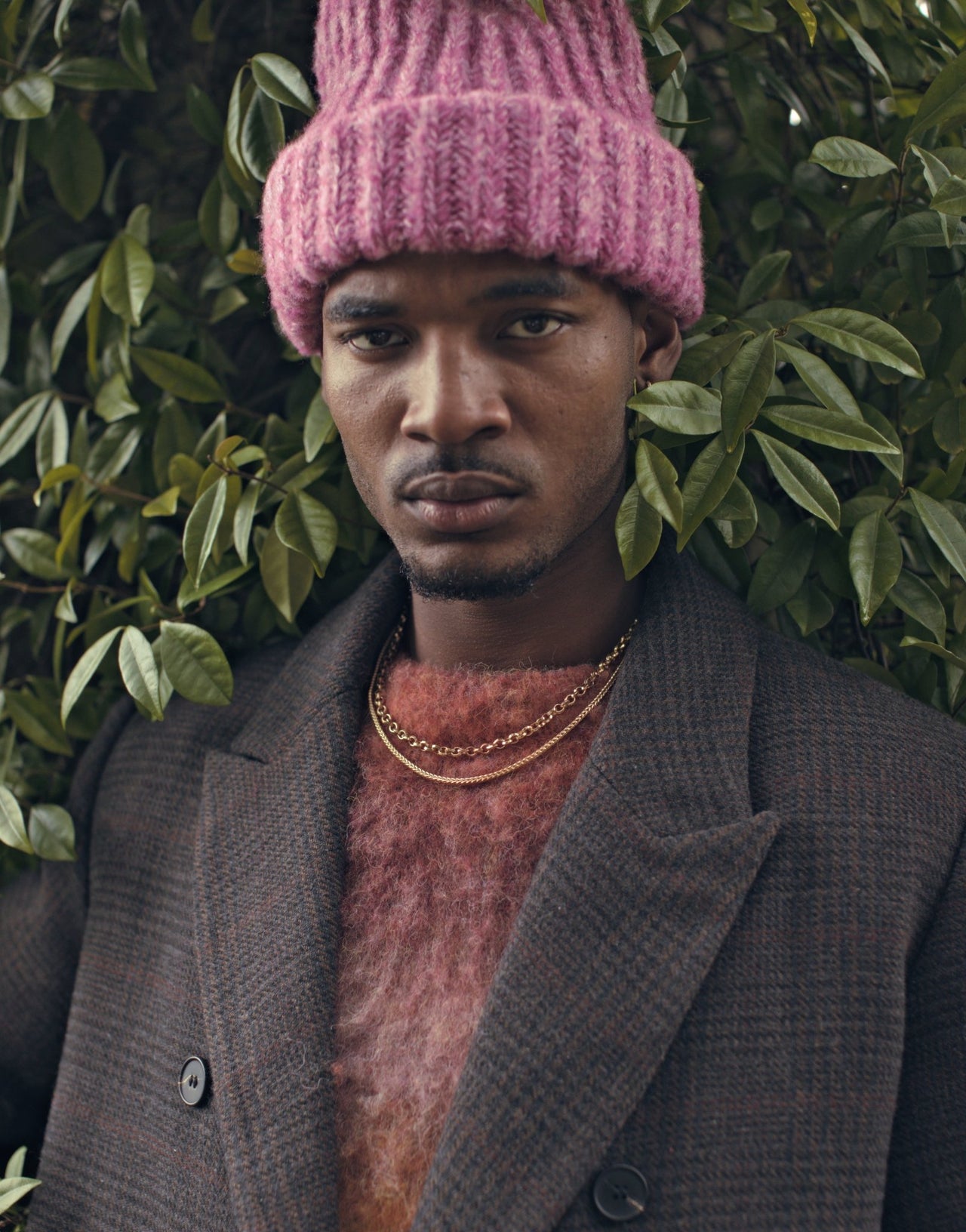 Topman single breasted overcoat in heritage check - ASOS Sample Sale