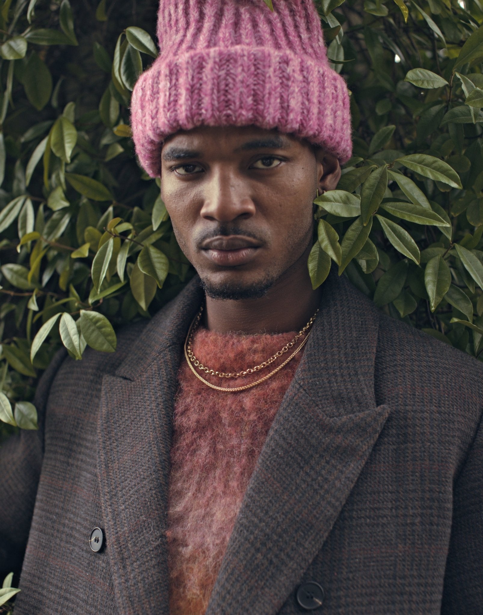 Topman single breasted overcoat in heritage check - ASOS Sample Sale