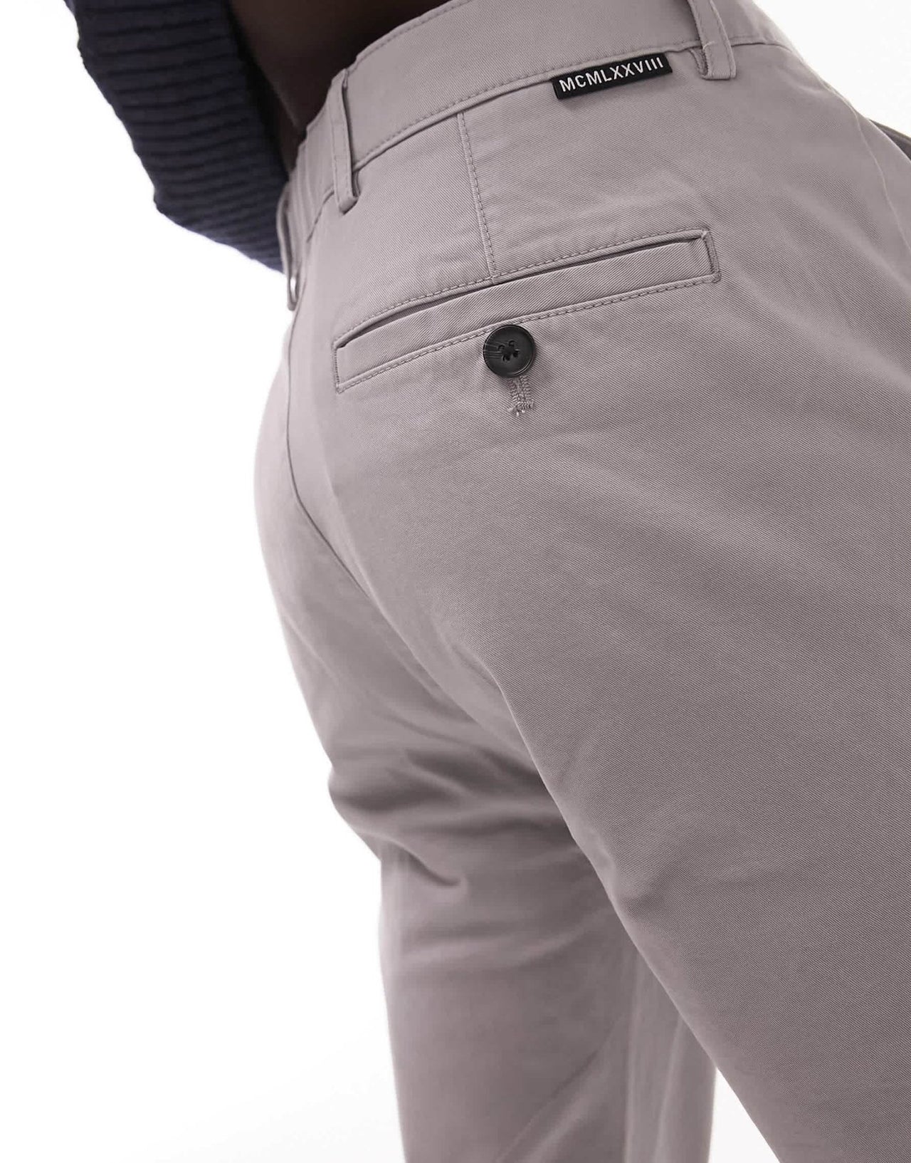 Topman skinny 2 pack chino trousers in black and grey - ASOS Sample Sale