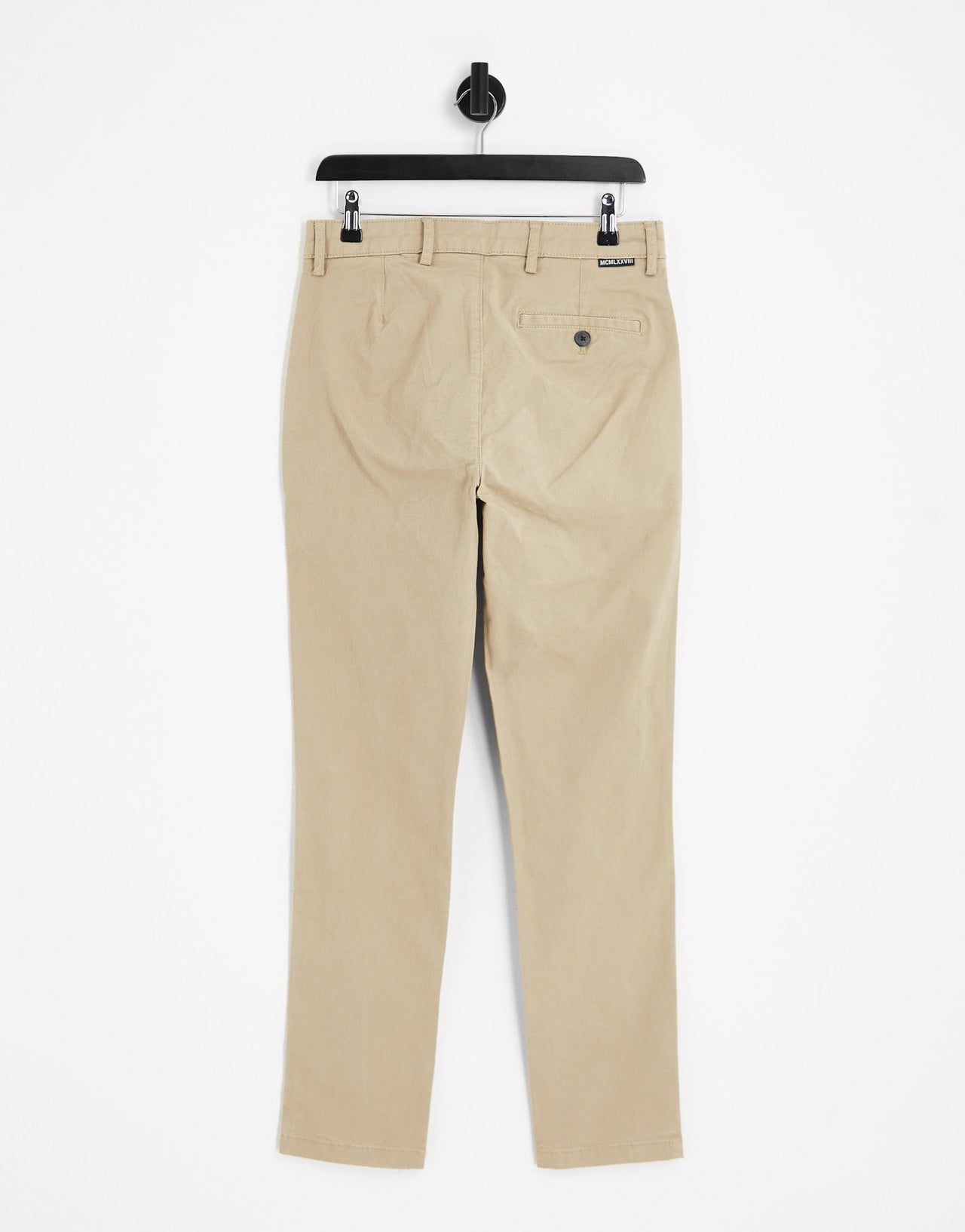 Topman slim chino trousers in stone - ASOS Sample Sale
