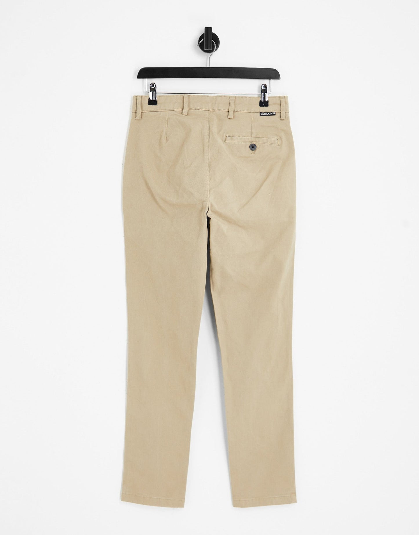 Topman slim chino trousers in stone - ASOS Sample Sale