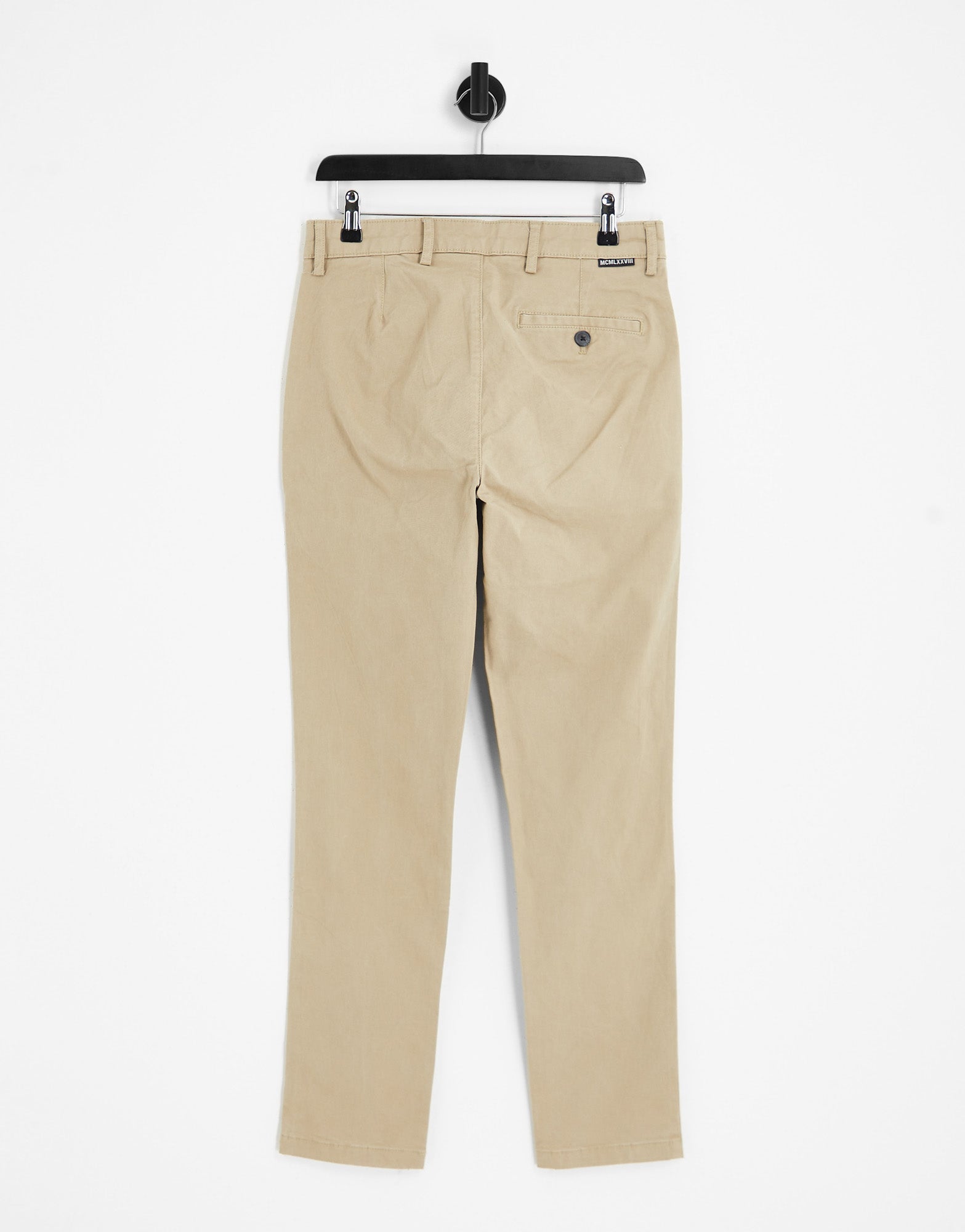 Topman slim chino trousers in stone - ASOS Sample Sale