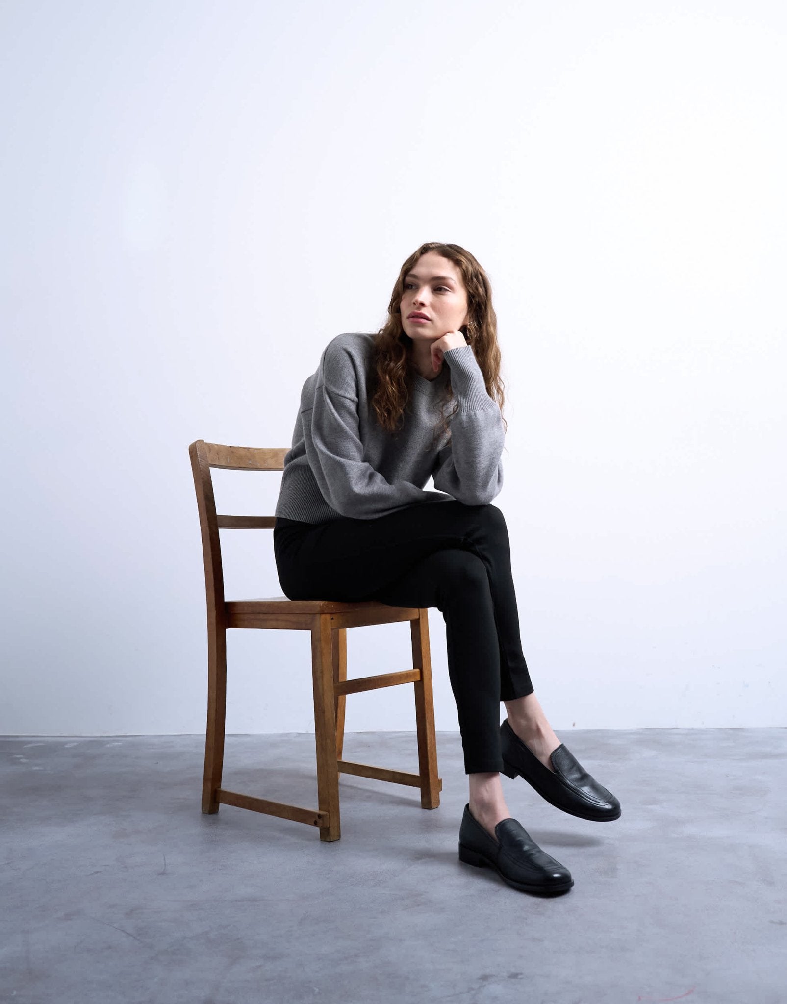 Topshop full length heavy weight legging in black - ASOS Sample Sale