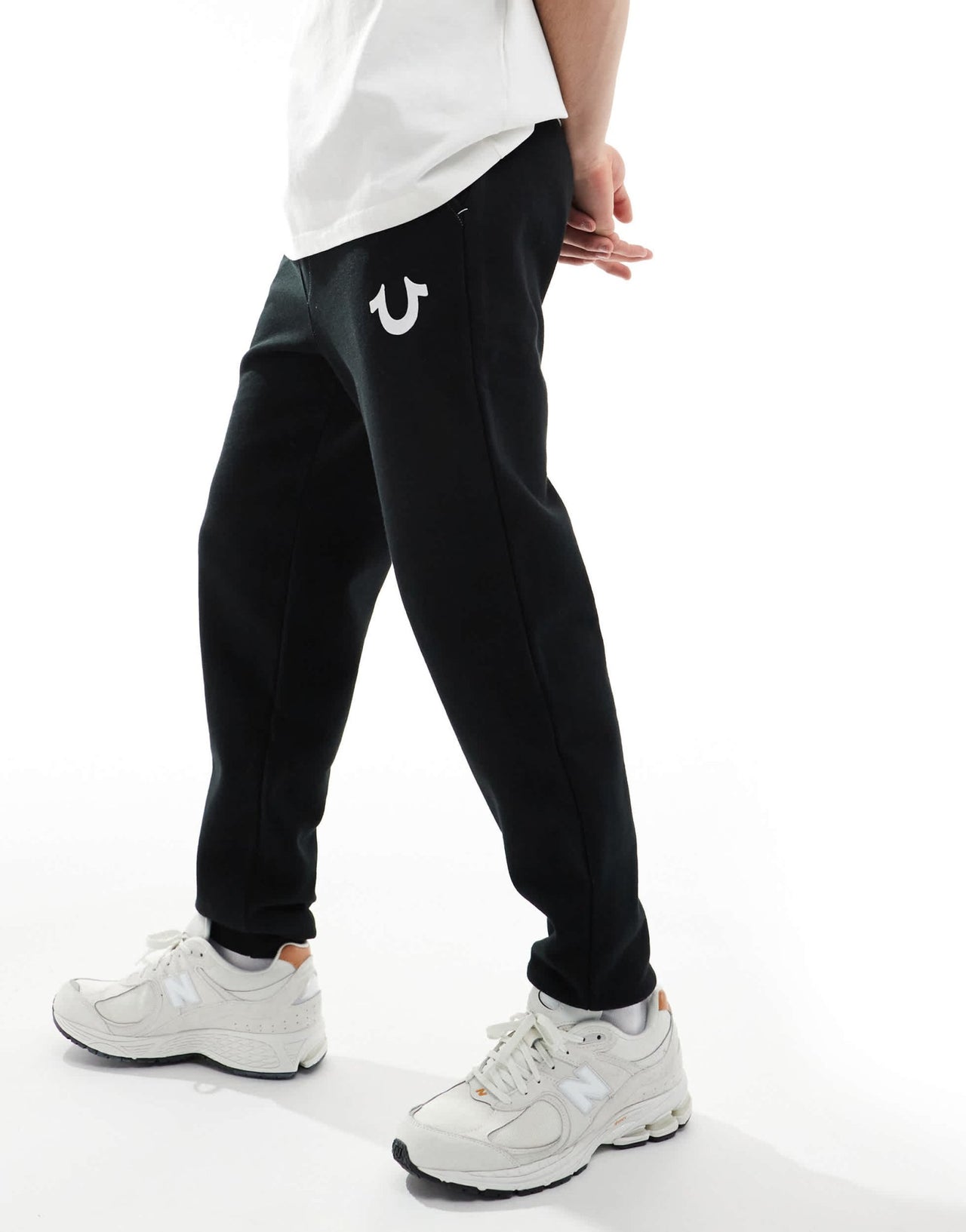 True Religion sweat in black - ASOS Sample Sale