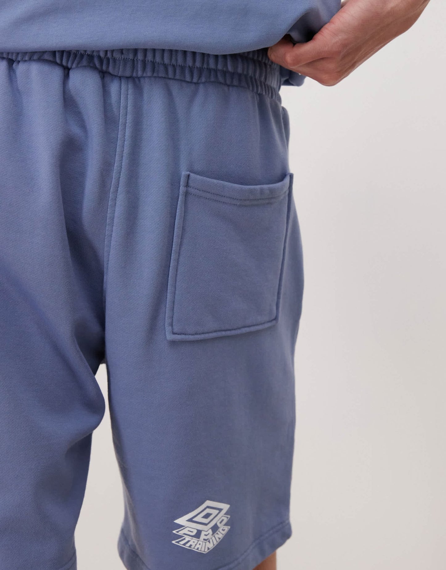 Umbro Drill embroidered logo shorts in blue - ASOS Sample Sale