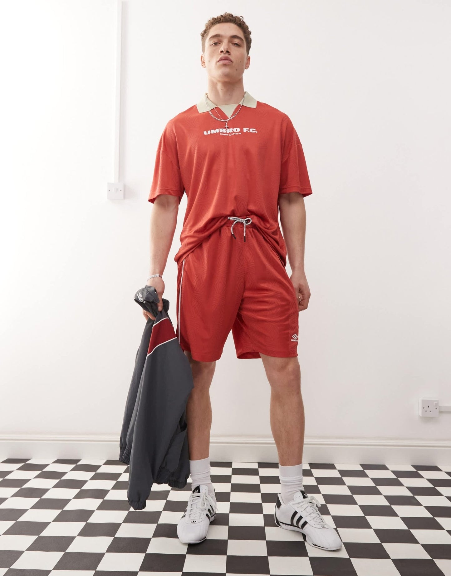 Umbro football shorts in red - ASOS Sample Sale