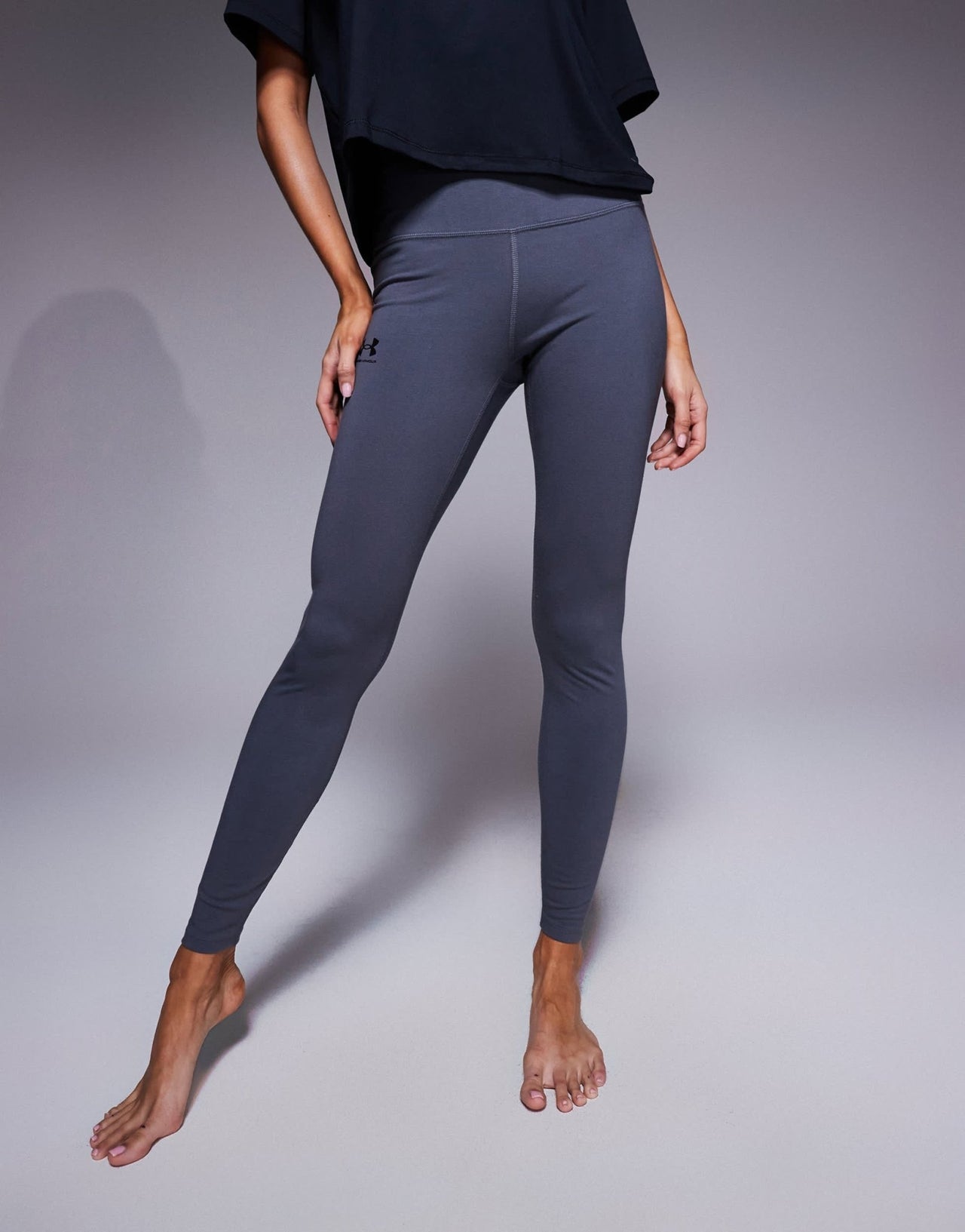 Under Armour Rival leggings in grey - ASOS Sample Sale