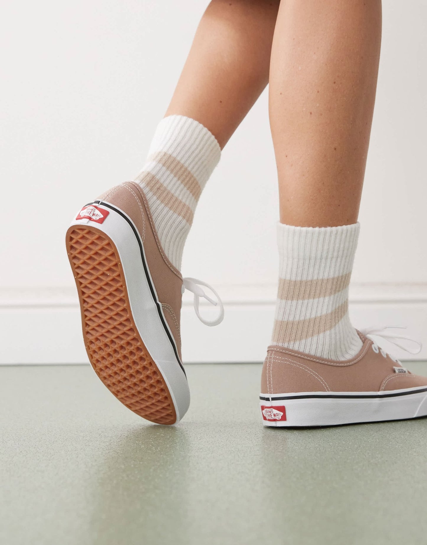 Vans Authentic colour theory trainers in taupe - ASOS Sample Sale