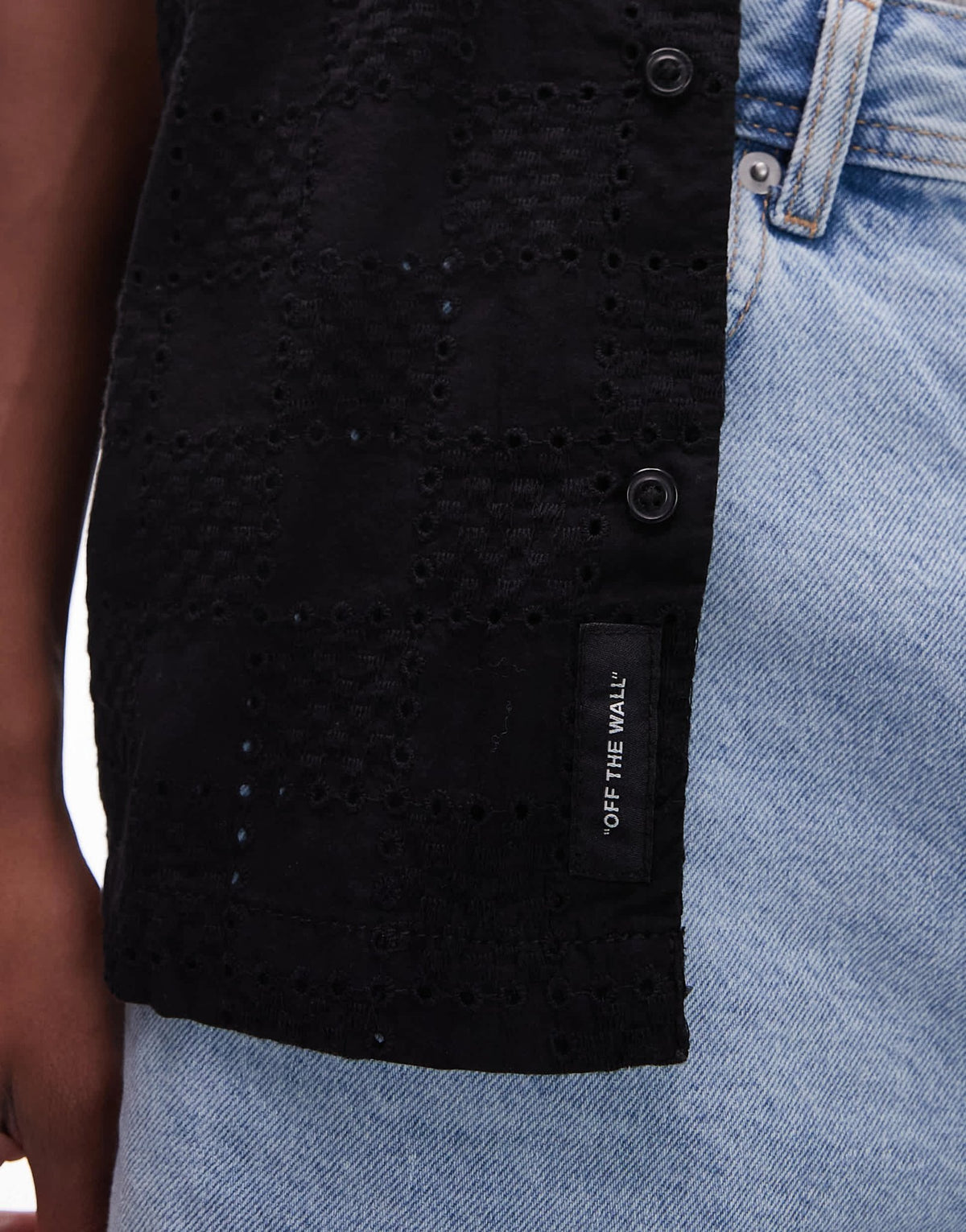 Vans Wayside short sleeve shirt in black - ASOS Sample Sale