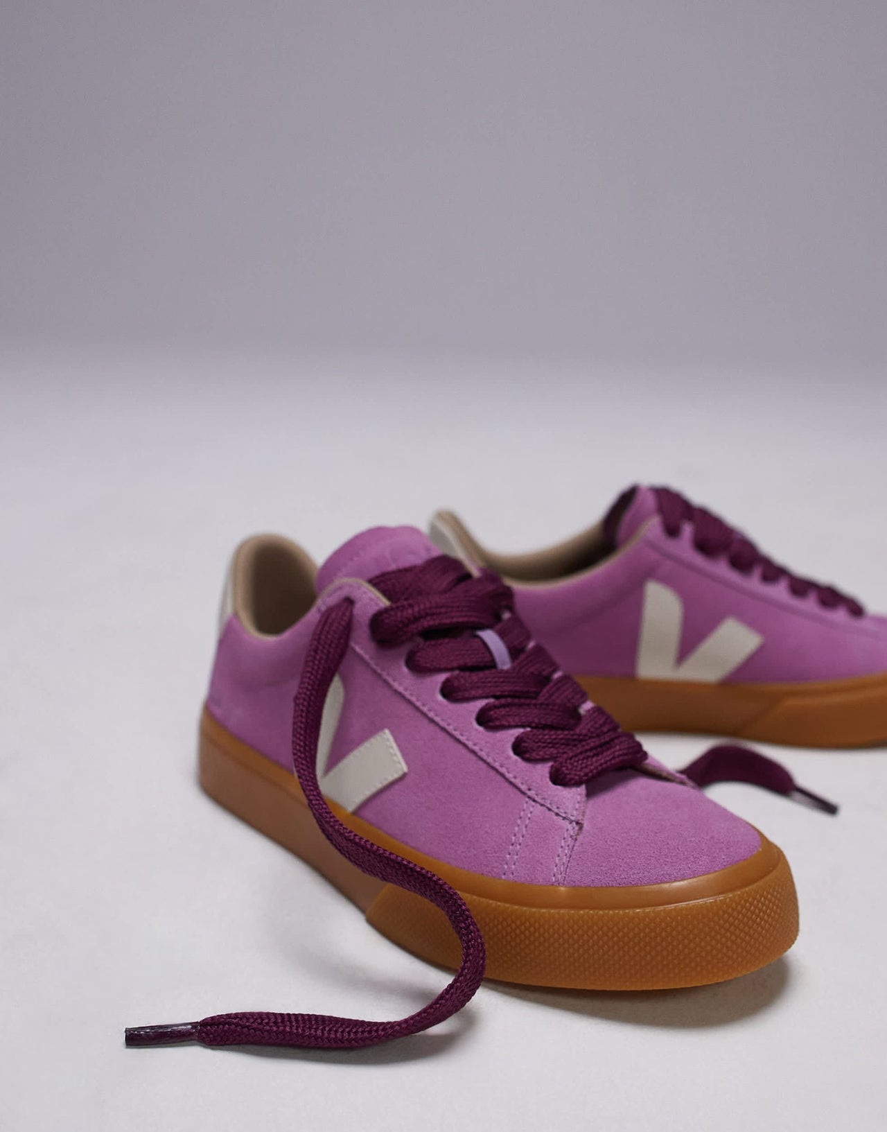 VEJA Campo bold suede trainer in pink - ASOS Sample Sale