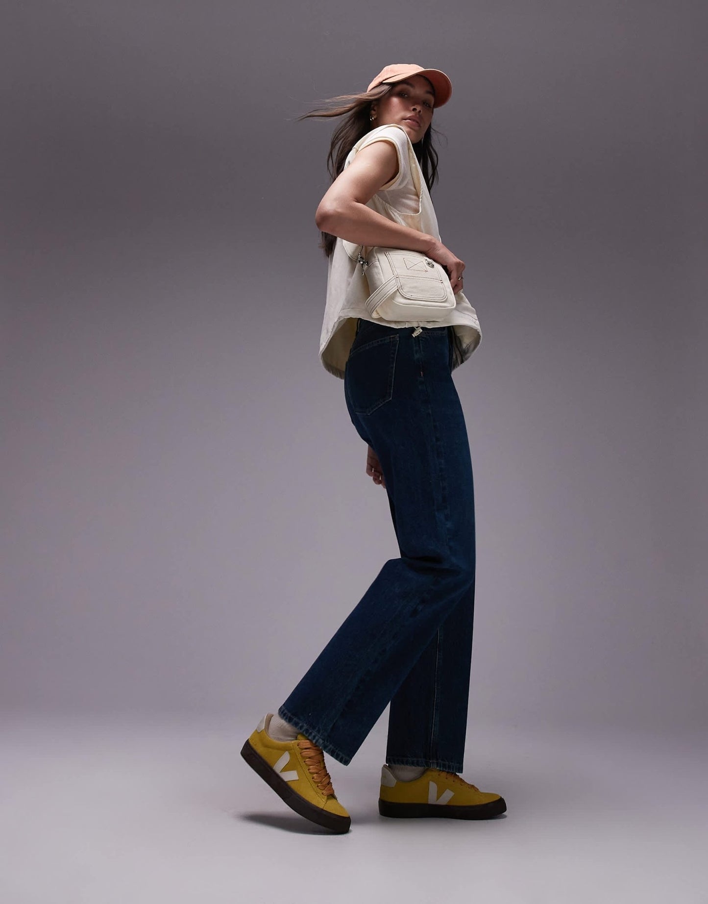 VEJA Campo bold suede trainer in yellow - ASOS Sample Sale
