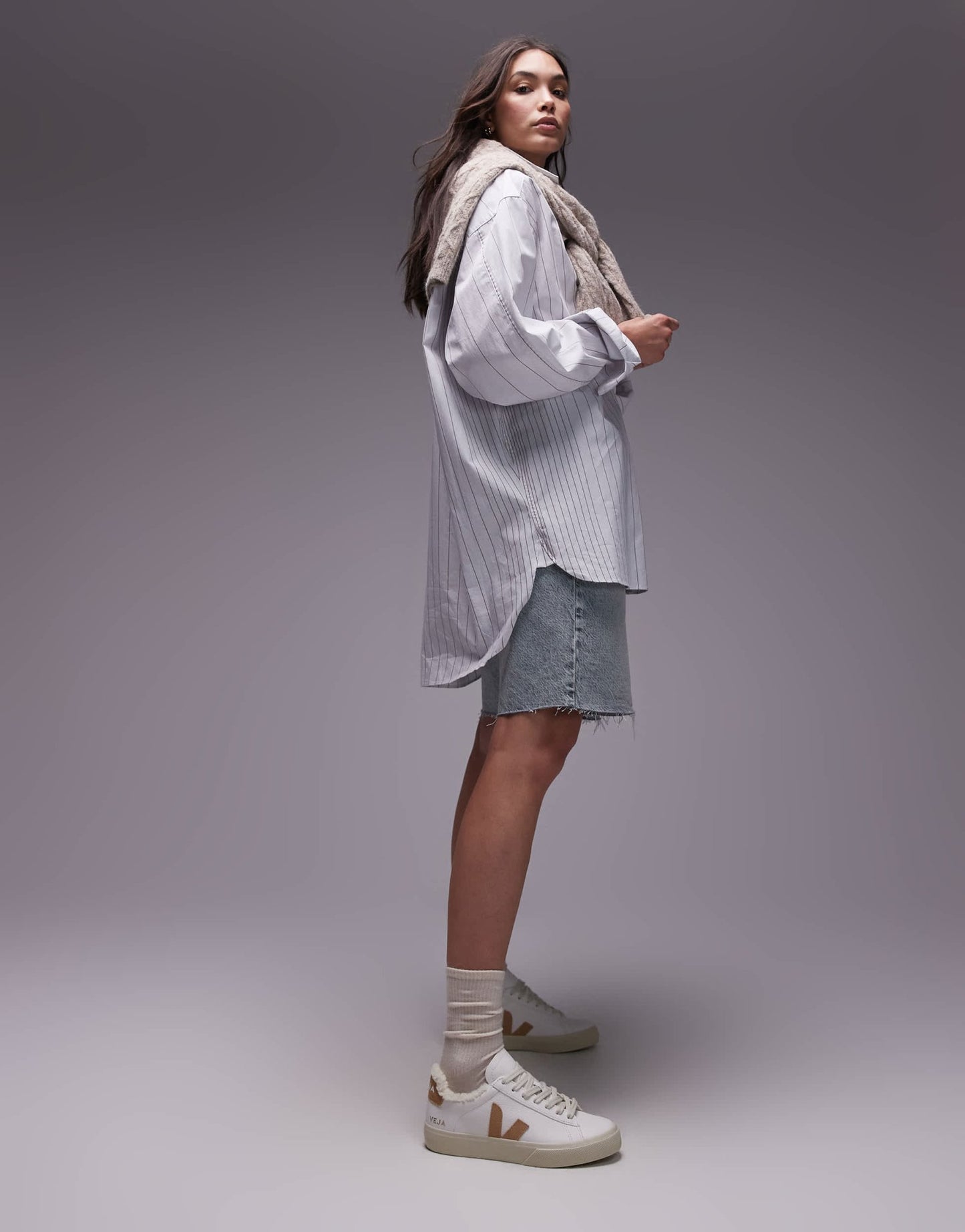 VEJA Campo fur lined trainer in white - ASOS Sample Sale