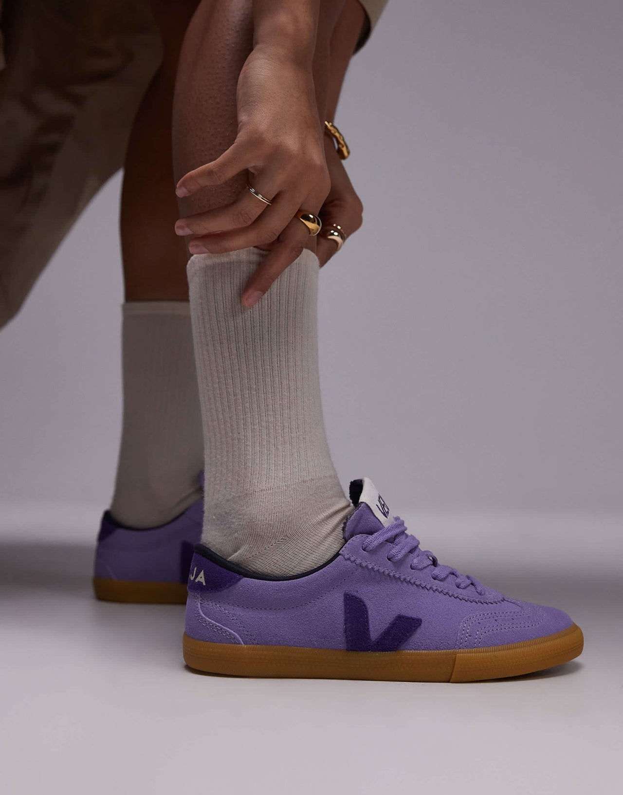 VEJA Volley trainer in lavender purple - ASOS Sample Sale