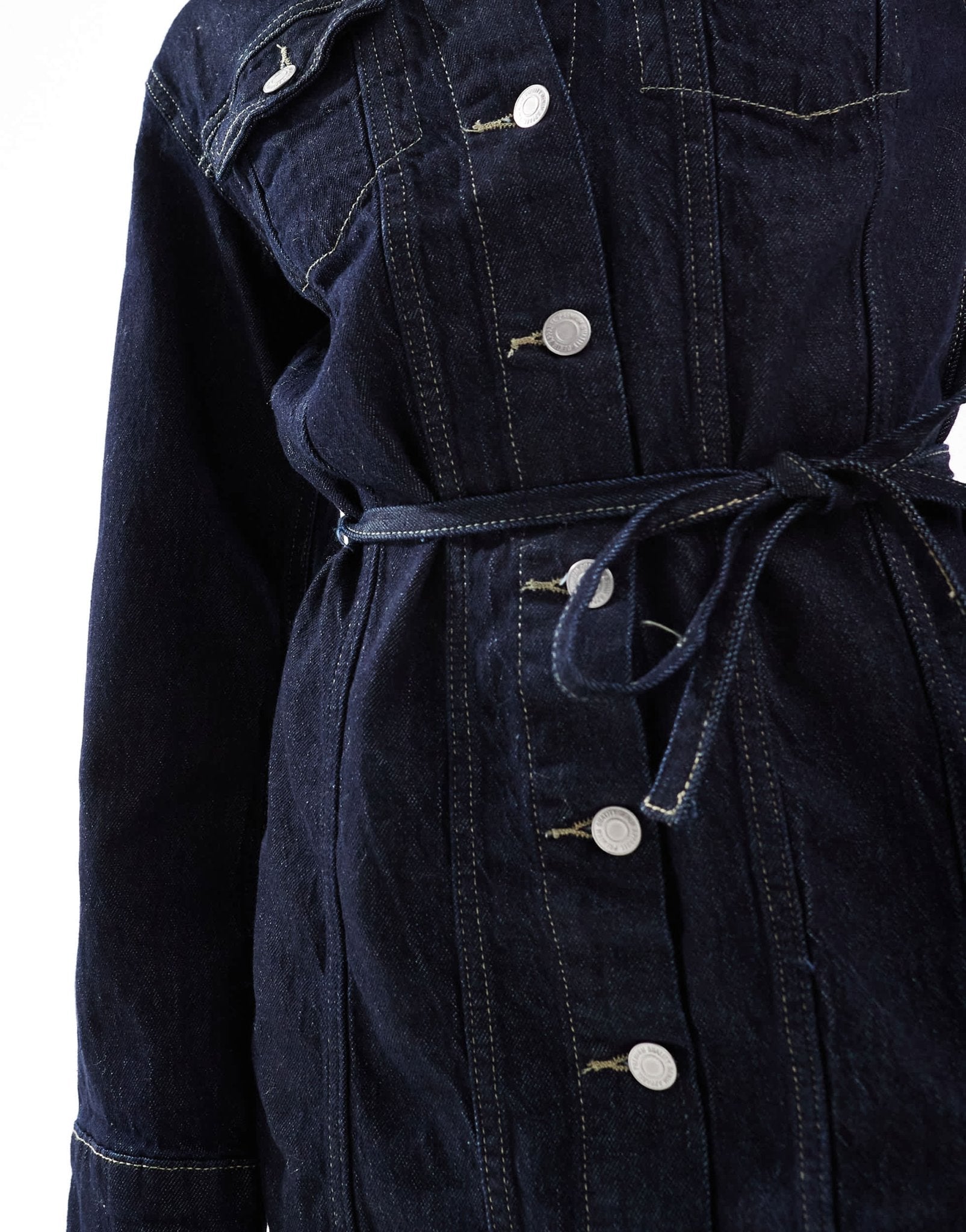 Vero Moda buttondown denim mini dress in dark blue - ASOS Sample Sale