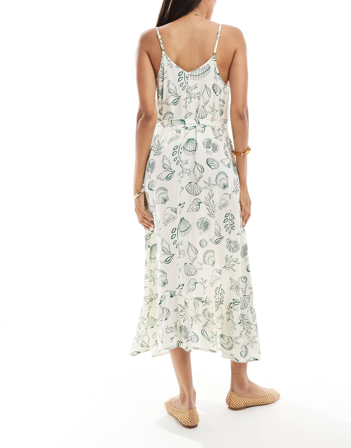 Vero Moda Maternity Easy cami ankle dress in conversational sea print - ASOS Sample Sale
