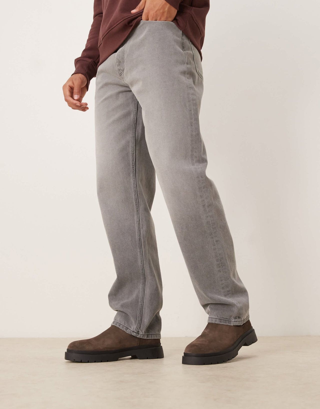 Walk London Callum Chelsea boot in brown suede - ASOS Sample Sale