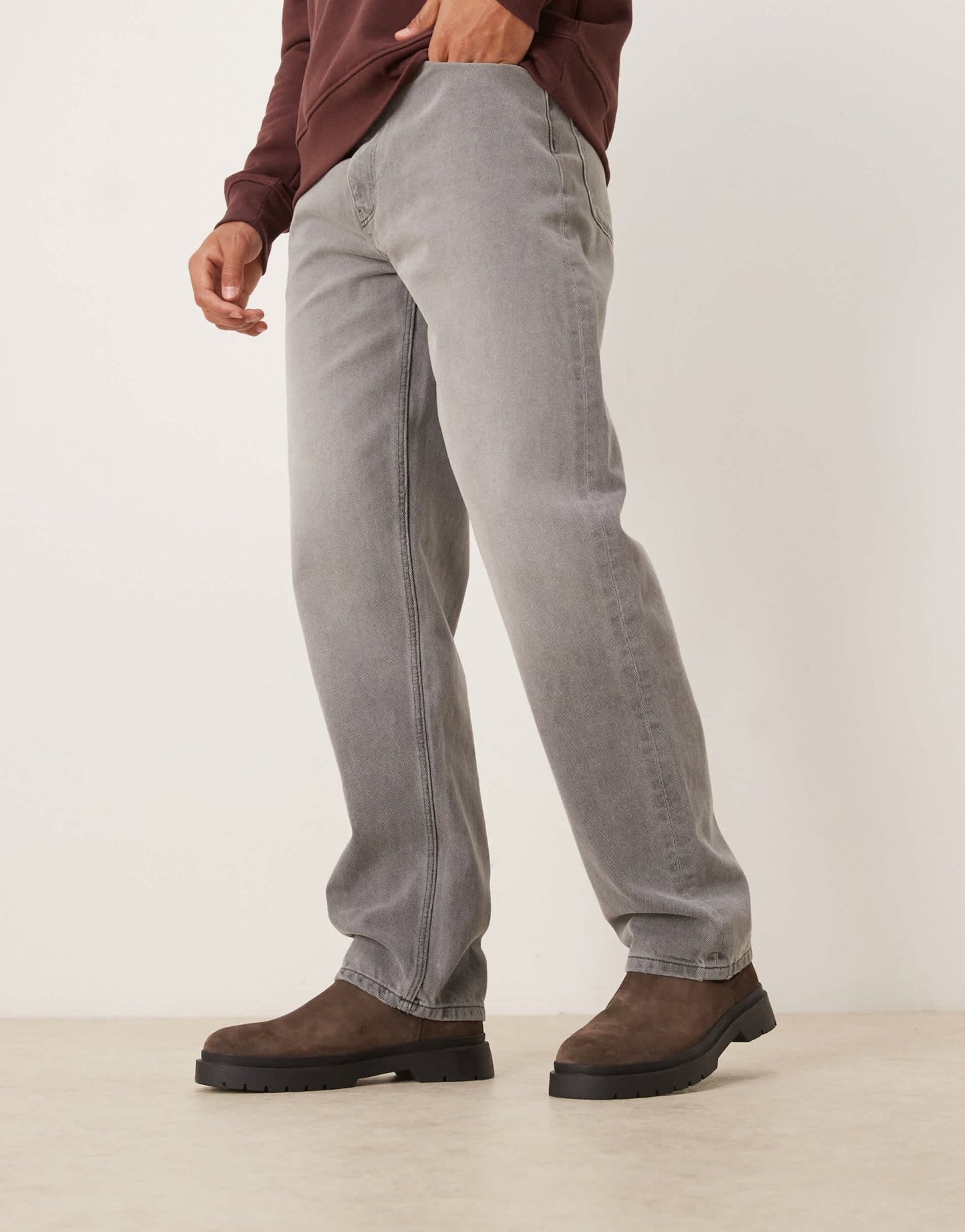 Walk London Callum Chelsea boot in brown suede - ASOS Sample Sale