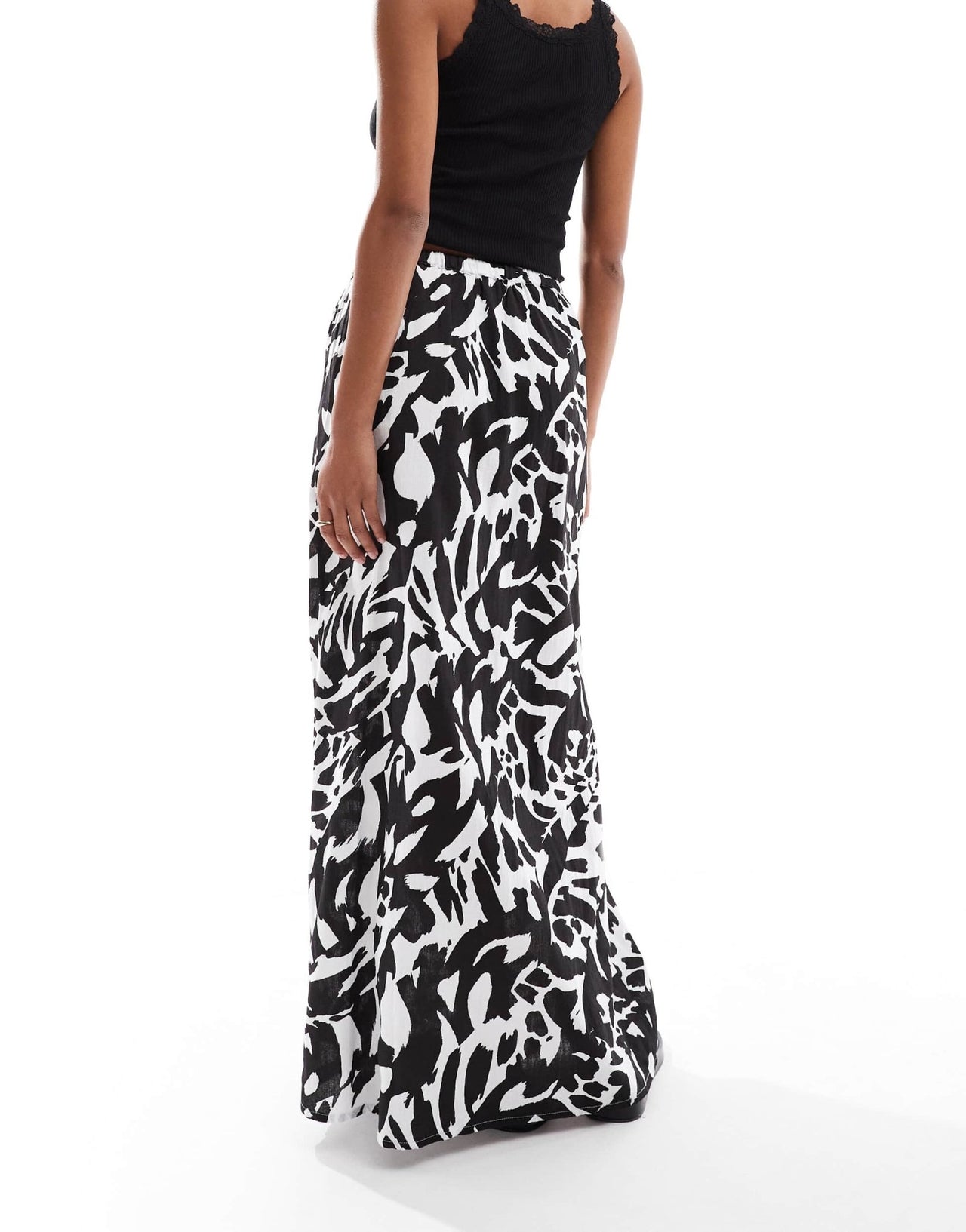 Wednesday Girl's midaxi skirt in animal print - ASOS Sample Sale