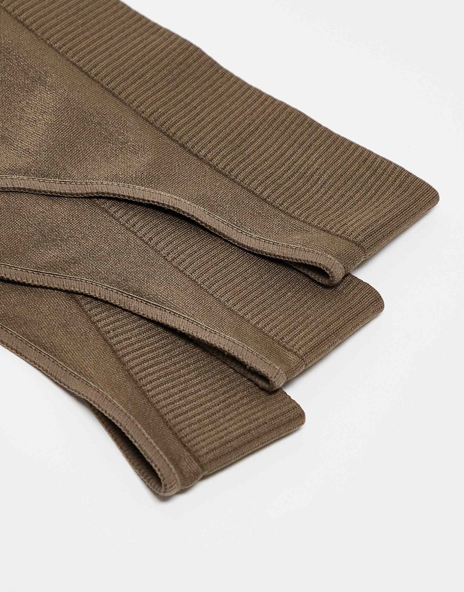 Weekday Cat Seamless 3 - pack thong in brown - ASOS Sample Sale