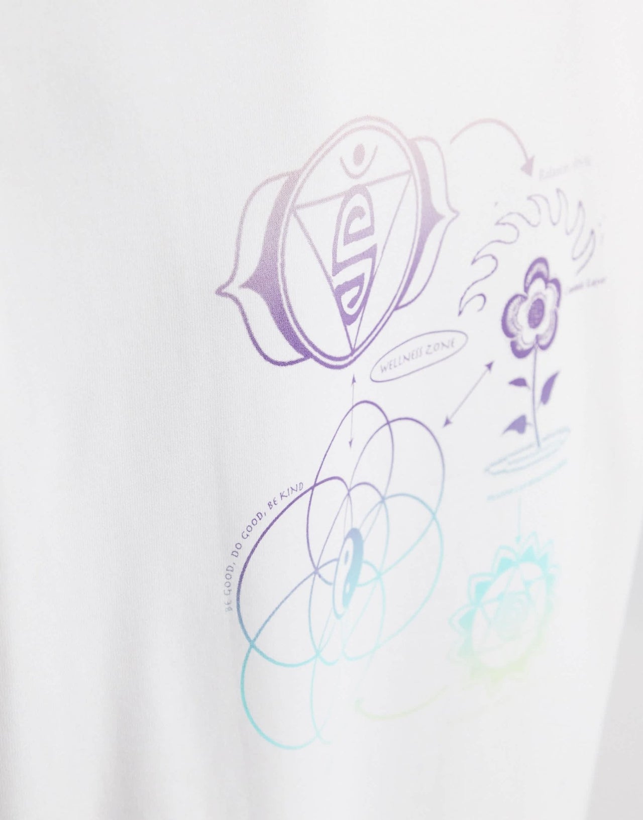 Weekday great flow t-shirt in white - ASOS Sample Sale