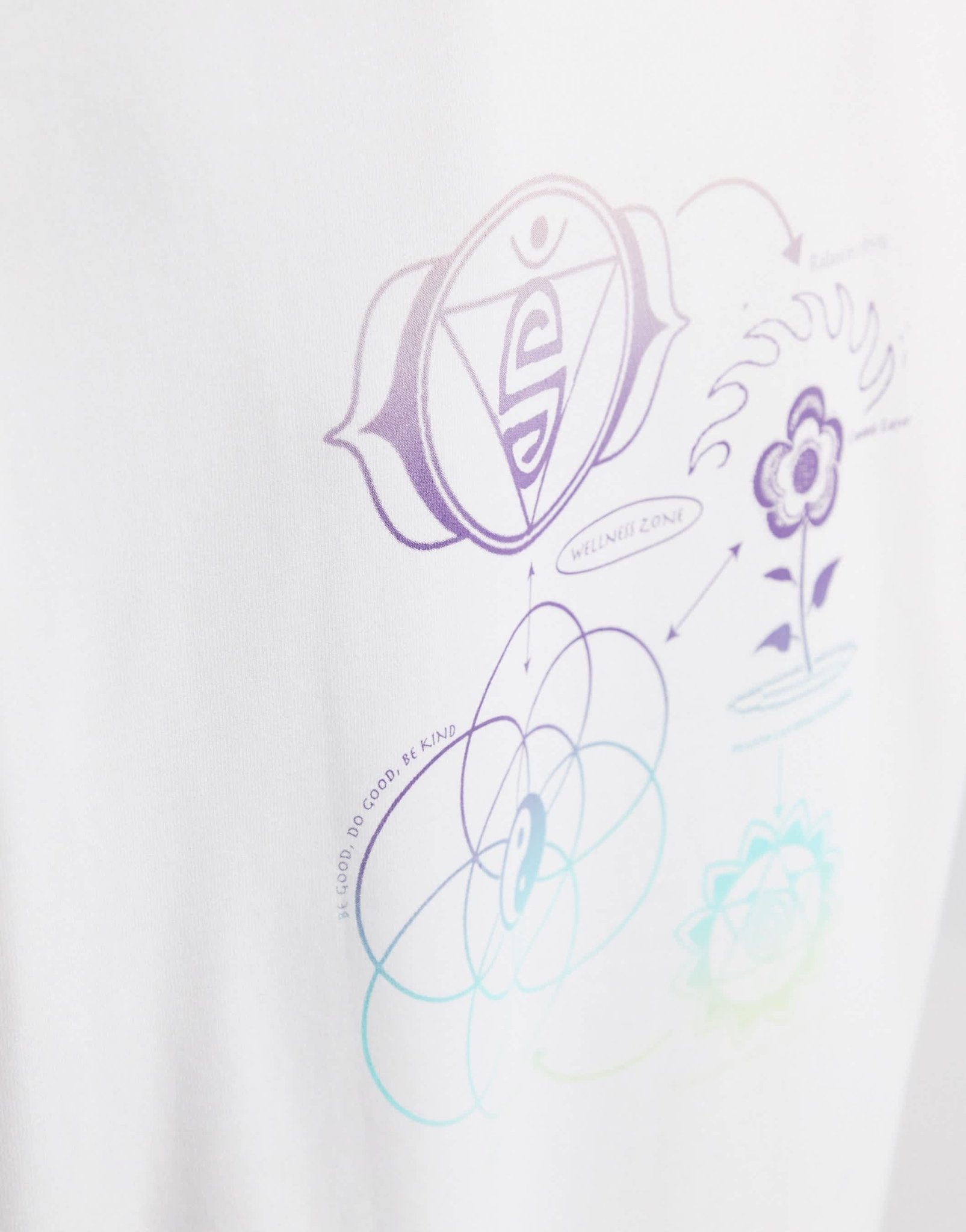Weekday great flow t-shirt in white - ASOS Sample Sale