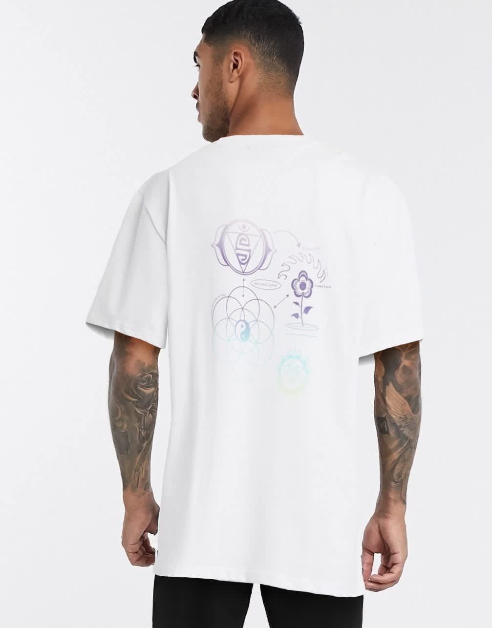 Weekday great flow t-shirt in white - ASOS Sample Sale