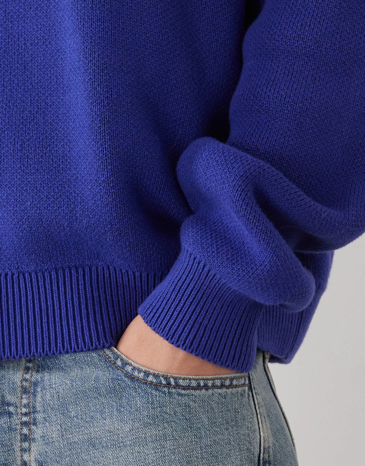 Weekday jumper in blue exclusive to ASOS - ASOS Sample Sale