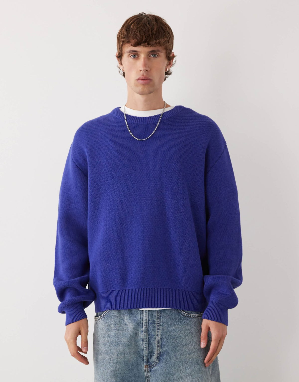 Weekday jumper in blue exclusive to ASOS - ASOS Sample Sale