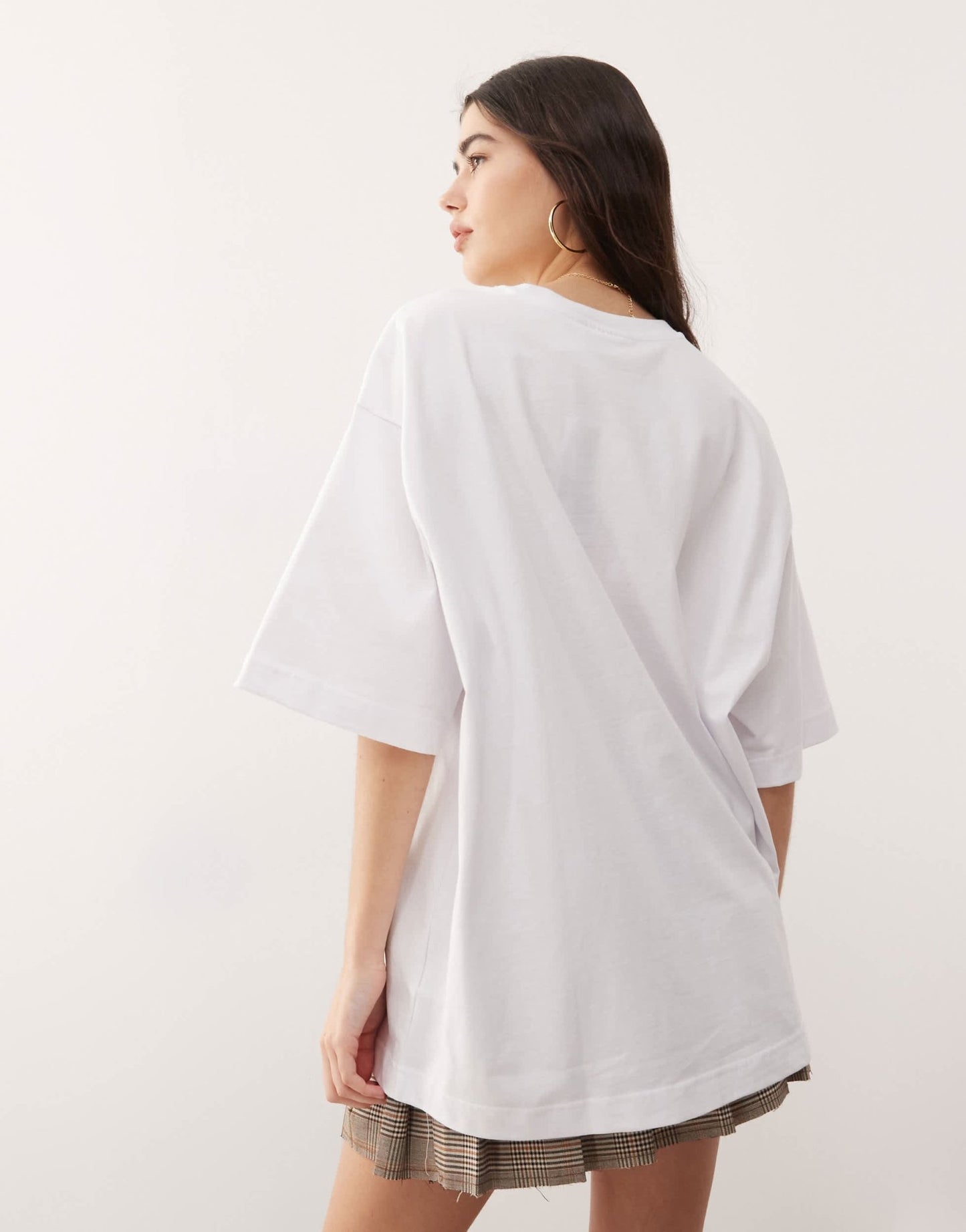 Weekday oversized t-shirt in white - ASOS Sample Sale