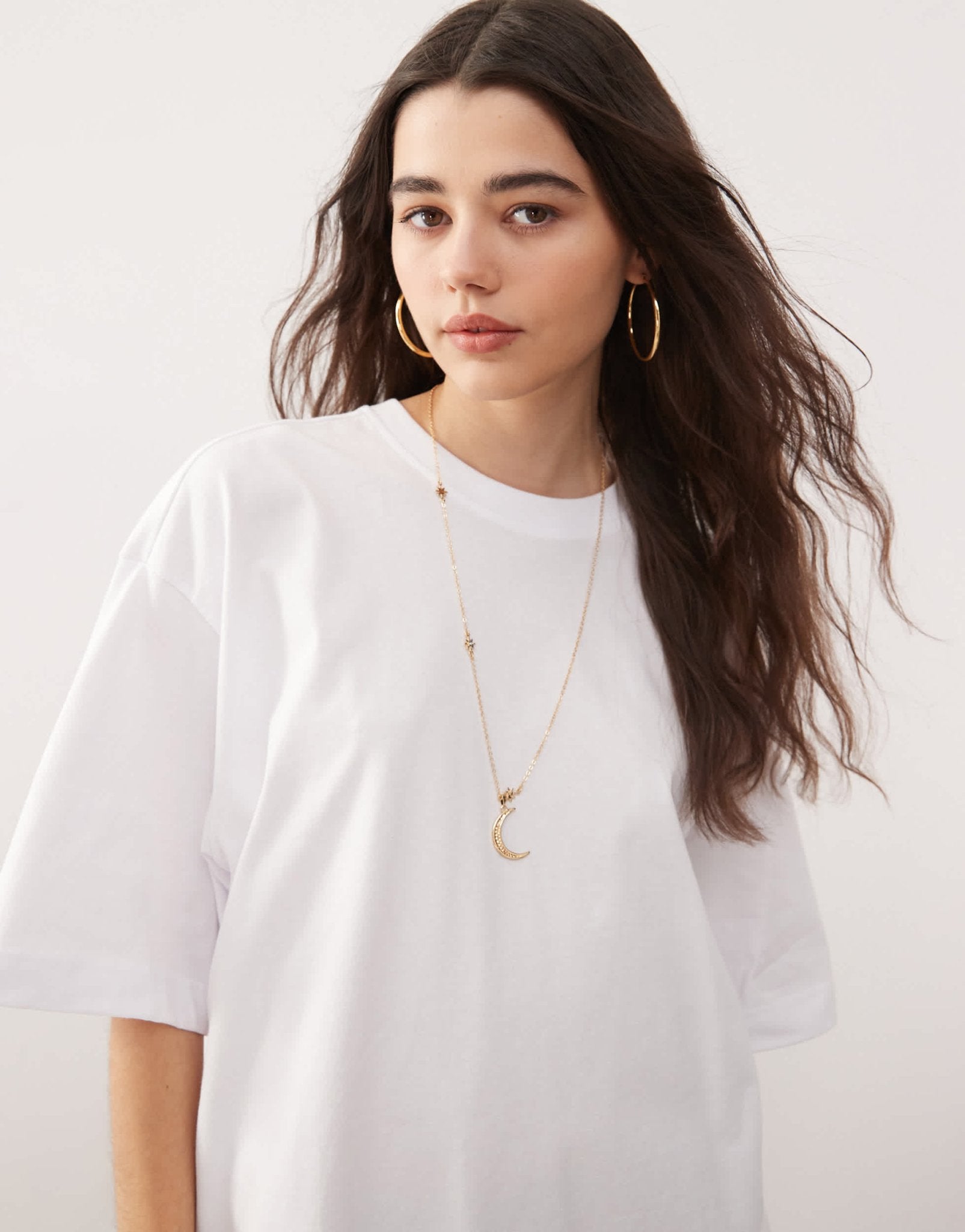 Weekday oversized t-shirt in white - ASOS Sample Sale