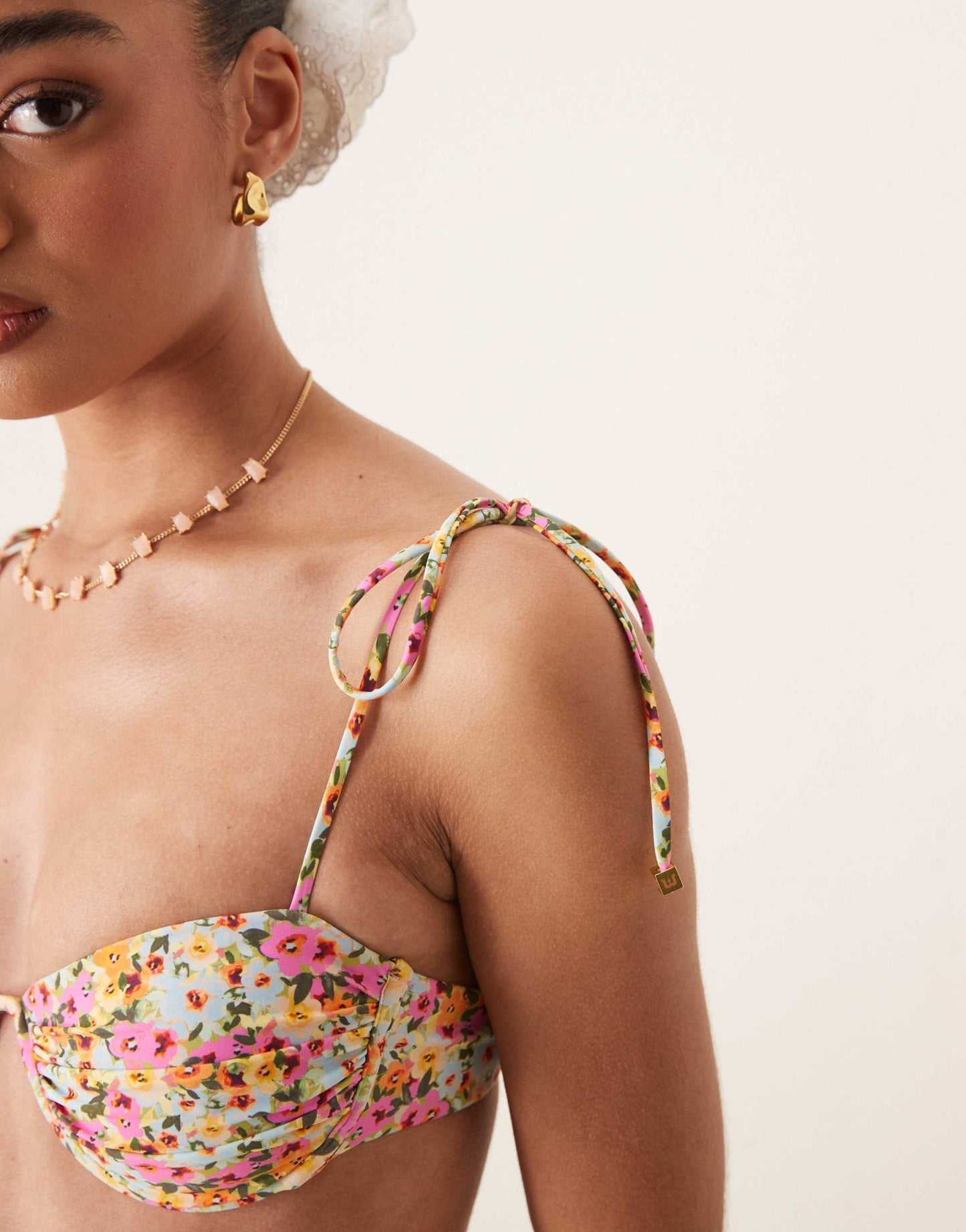 Wild Lovers Tropicana underwire bikini top in multi - ASOS Sample Sale