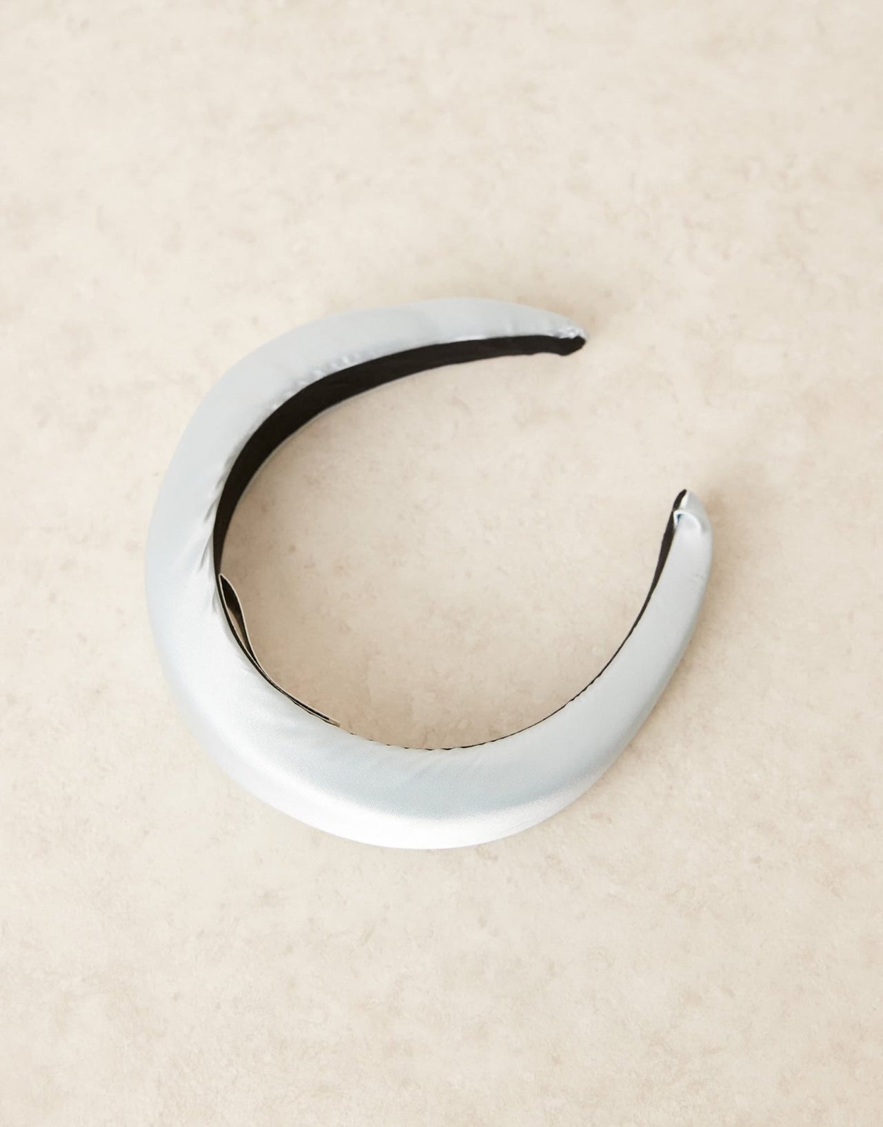 YAS Bridesmaid padded satin headband in pale blue - ASOS Sample Sale