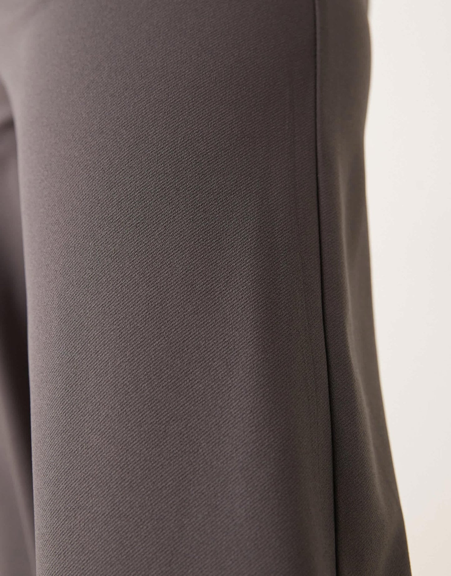 YAS tailored wide leg pant co - ord in thunderstorm grey - ASOS Sample Sale