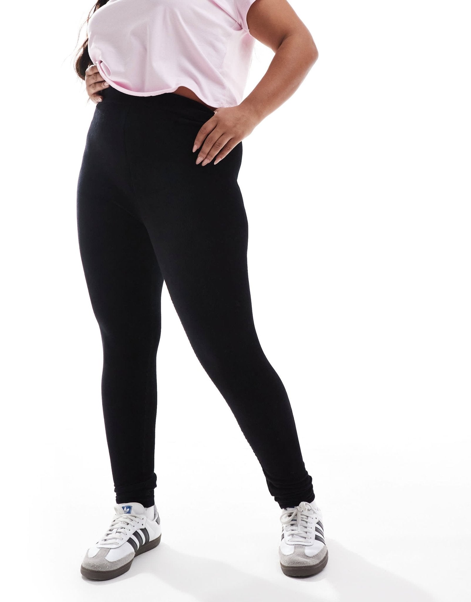 Yours corduroy leggings in black - ASOS Sample Sale