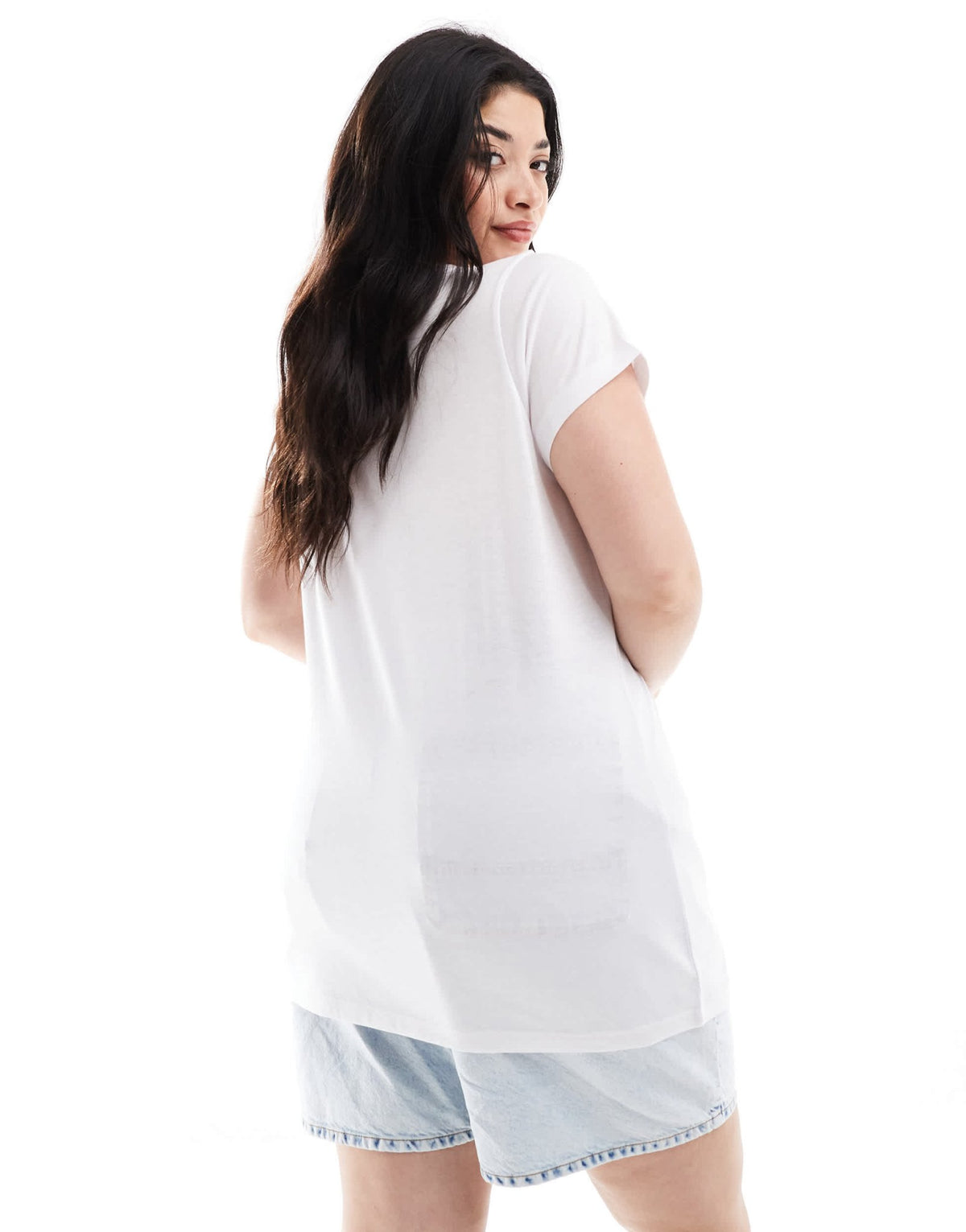 Yours crew neck t-shirt in white - ASOS Sample Sale