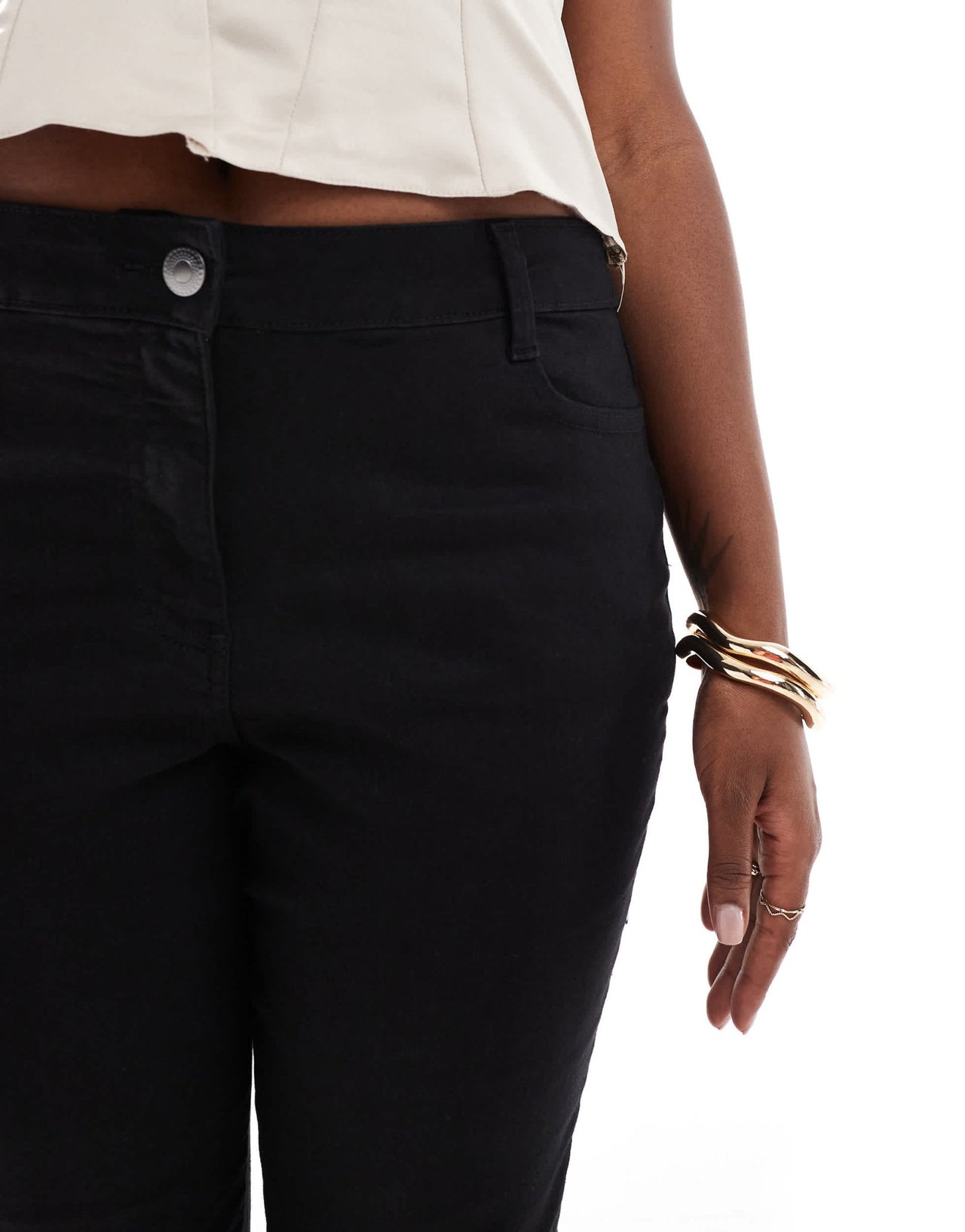 Yours skinny jeans in black - ASOS Sample Sale